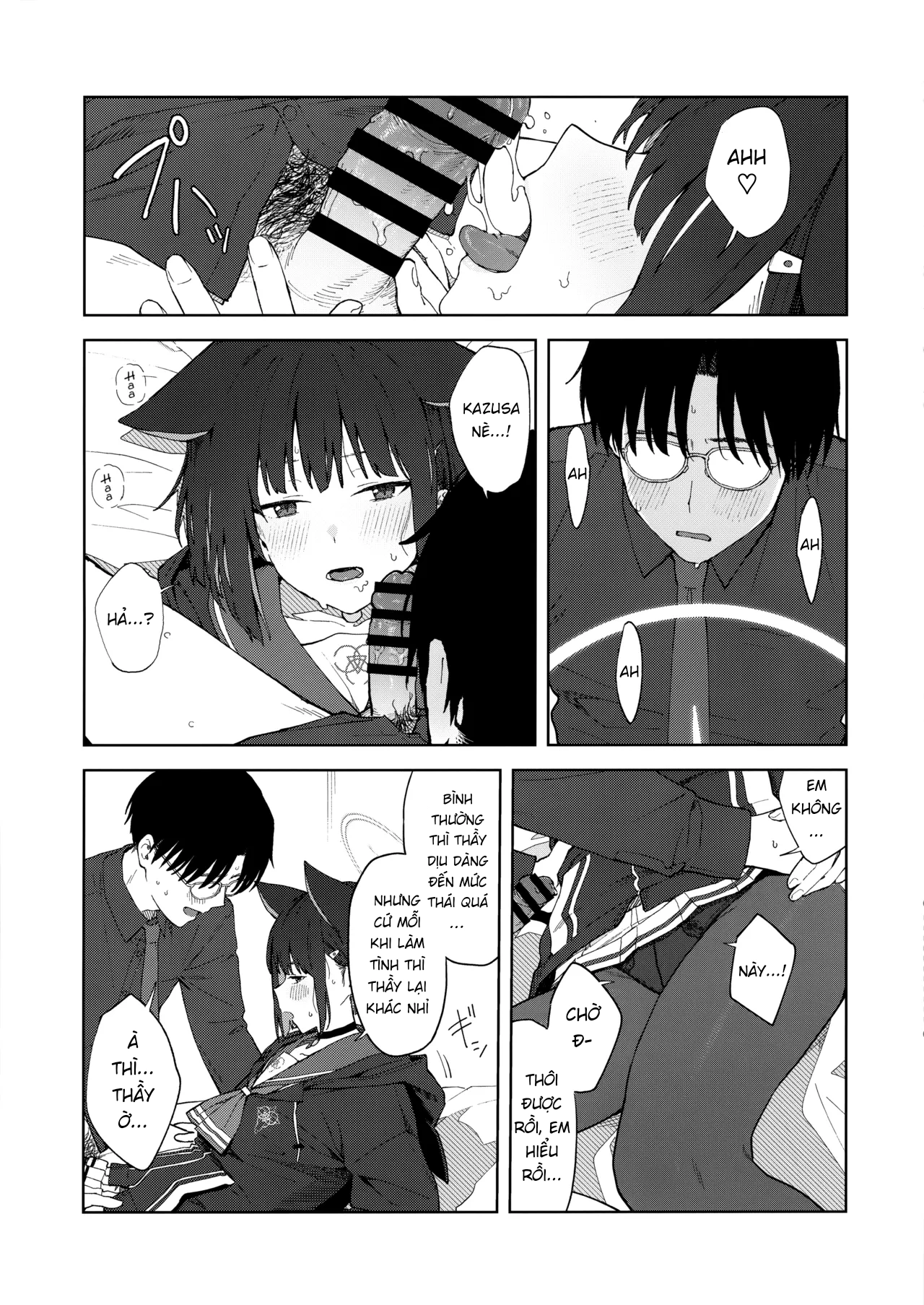 HentaiVN.net - Ảnh 26 - Sensei, tại sao lại là em chứ...? - Mèo ngọt