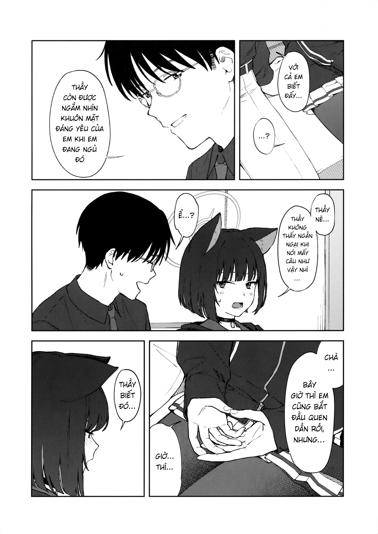 HentaiVN.net - Ảnh 7 - Sensei, tại sao lại là em chứ...? - Mèo ngọt