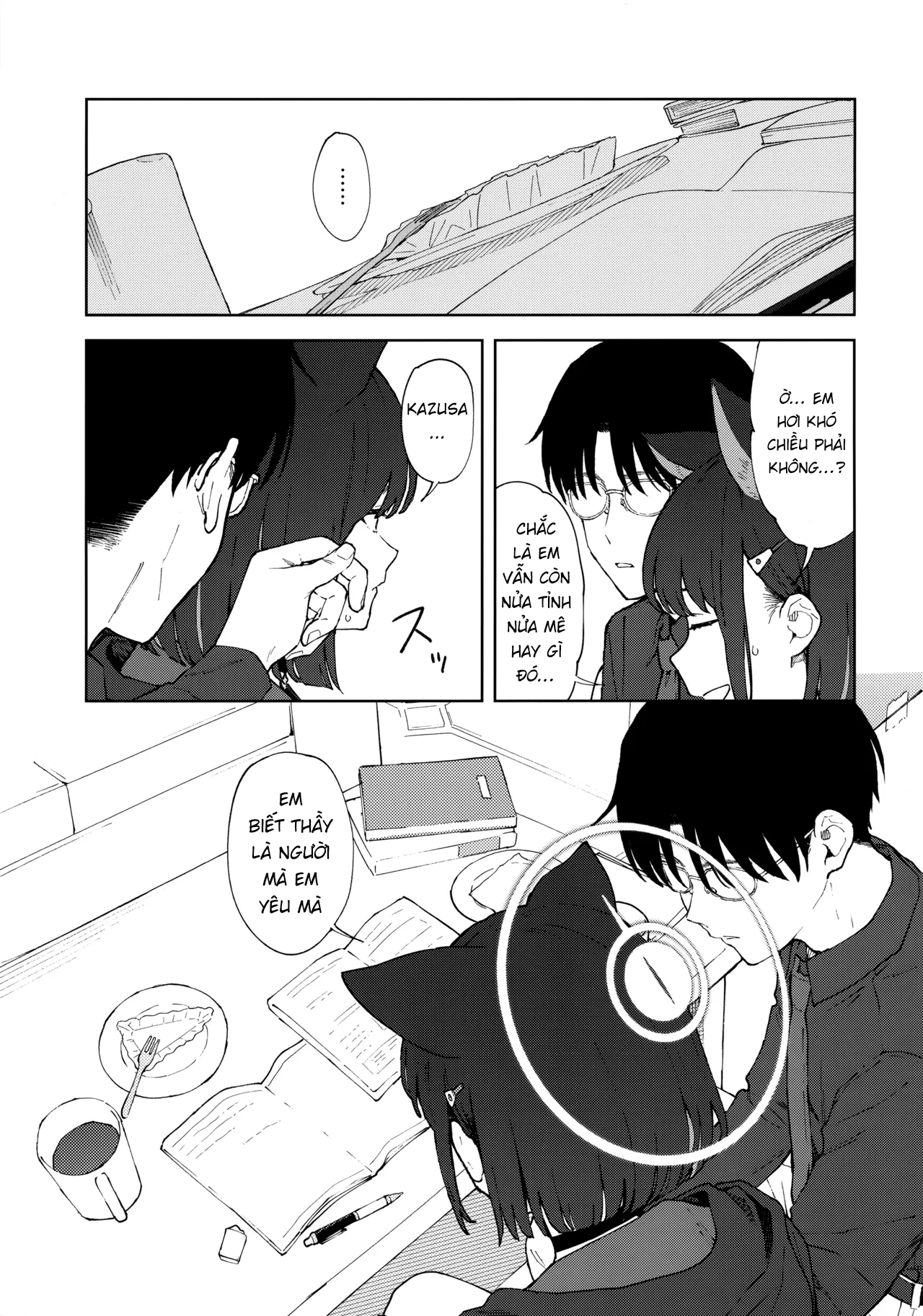 HentaiVN.net - Ảnh 8 - Sensei, tại sao lại là em chứ...? - Mèo ngọt