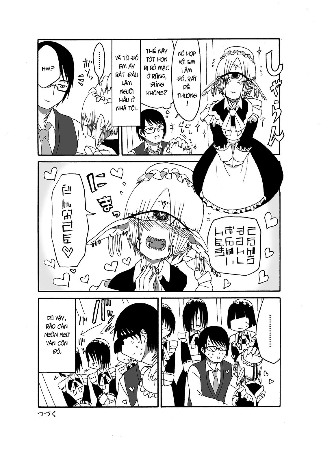 HentaiVN.net - Ảnh 10 - I made a gibberish speaking cyclops girl my maid - Chap 1