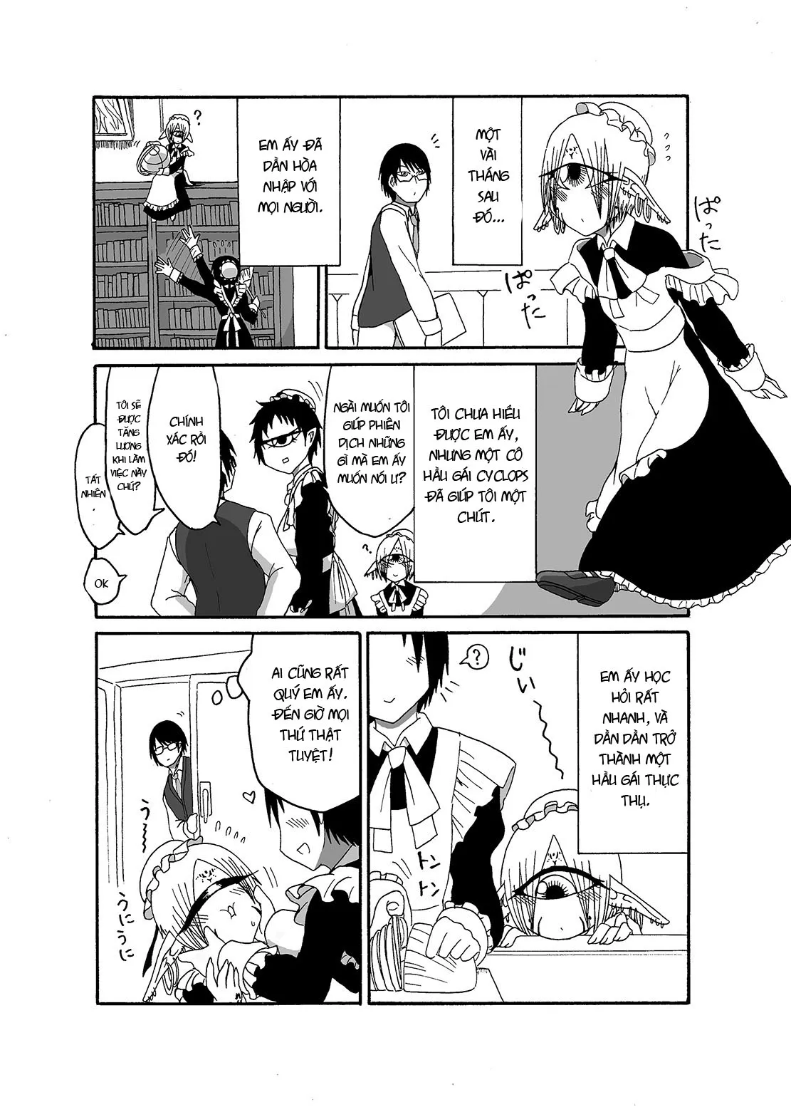 HentaiVN.net - Ảnh 11 - I made a gibberish speaking cyclops girl my maid - Chap 1