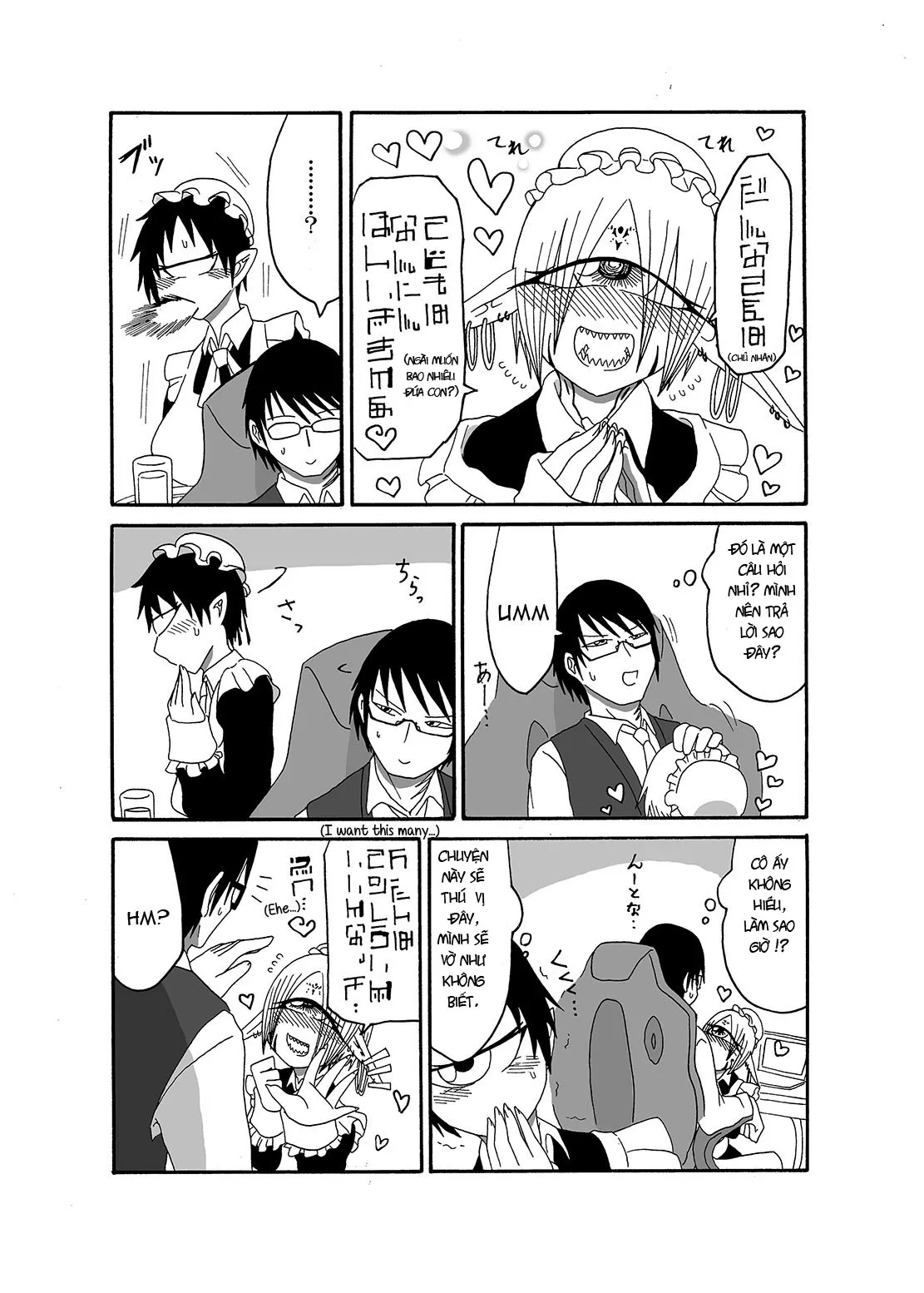HentaiVN.net - Ảnh 26 - I made a gibberish speaking cyclops girl my maid - Chap 1