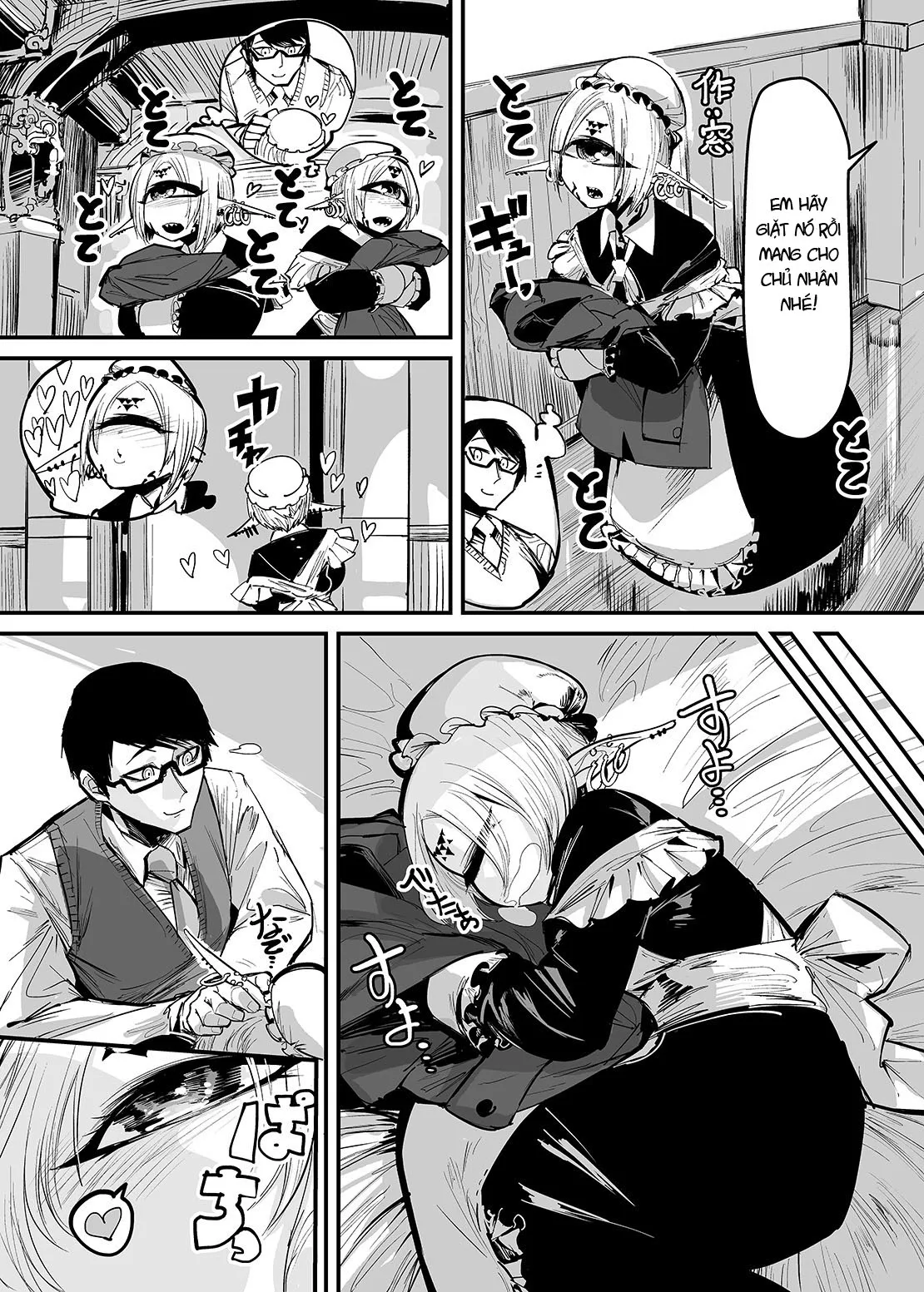 HentaiVN.net - Ảnh 29 - I made a gibberish speaking cyclops girl my maid - Chap 2