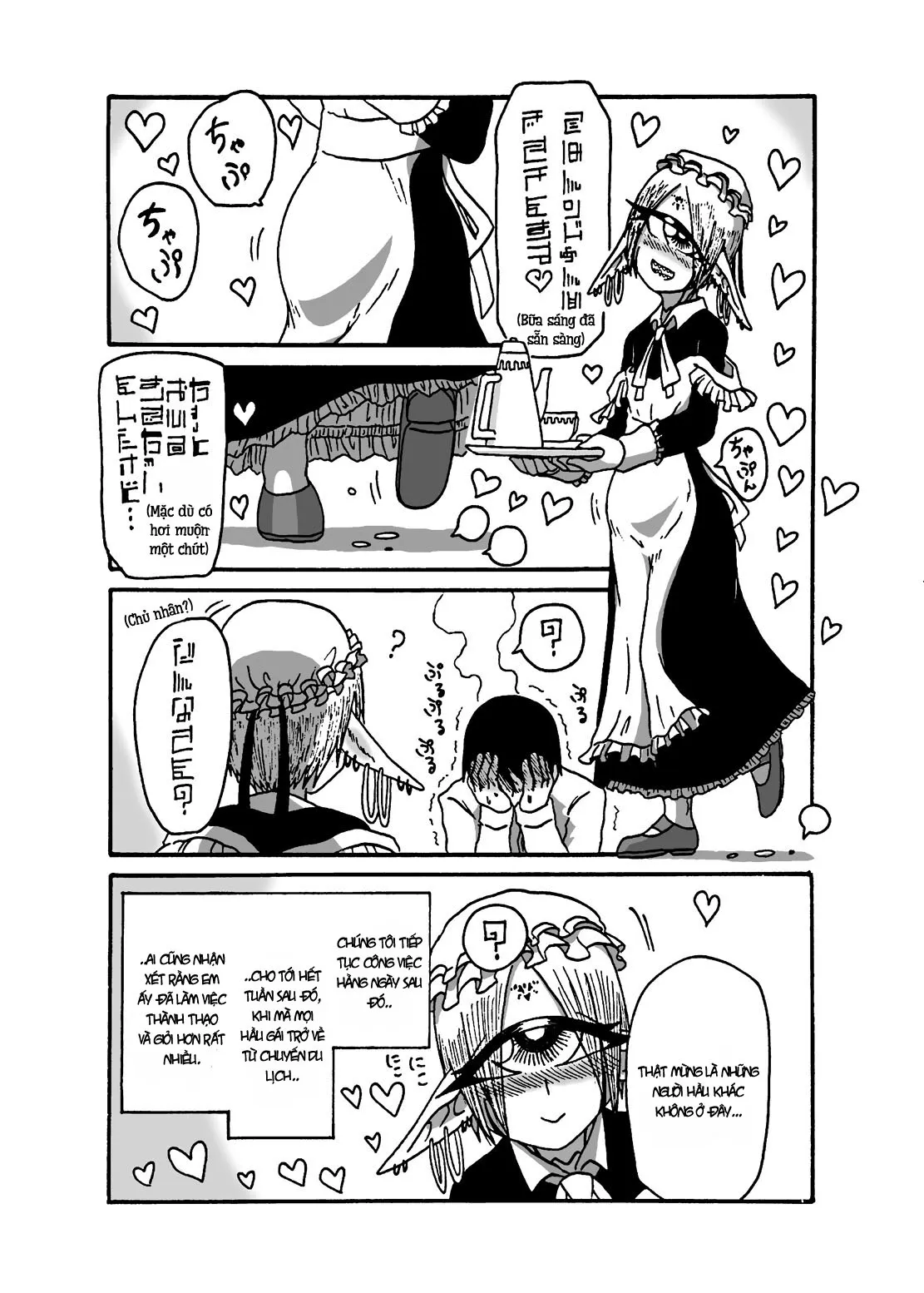 HentaiVN.net - Ảnh 24 - I made a gibberish speaking cyclops girl my maid - Chap 3