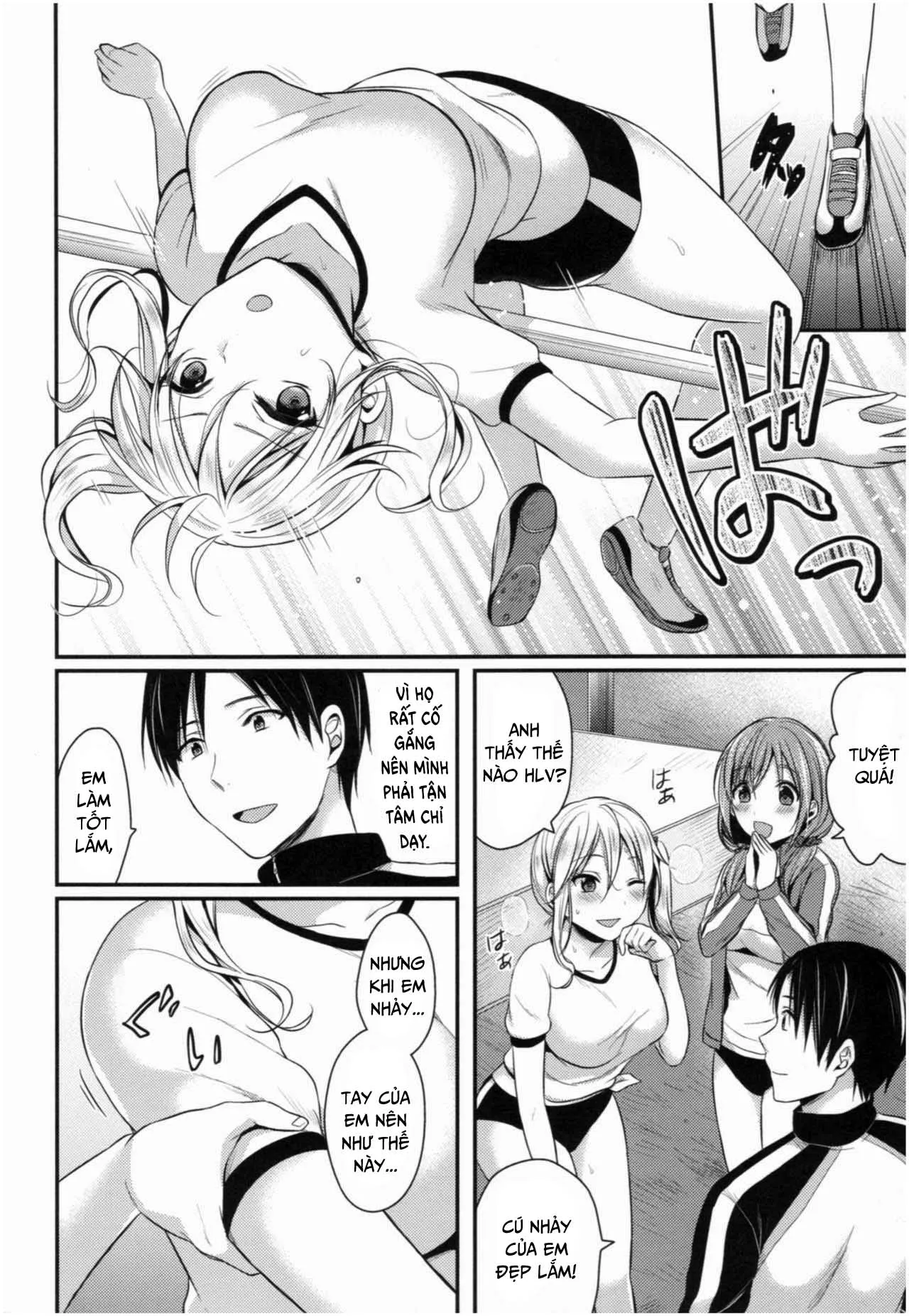 HentaiVN.net - Ảnh 11 - Joshi Rikujoubu Harem Training [Girls' Athletics Club Harem Training] - Chap 1
