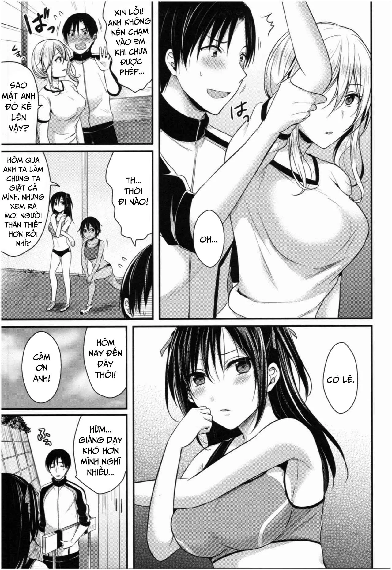 HentaiVN.net - Ảnh 12 - Joshi Rikujoubu Harem Training [Girls' Athletics Club Harem Training] - Chap 1