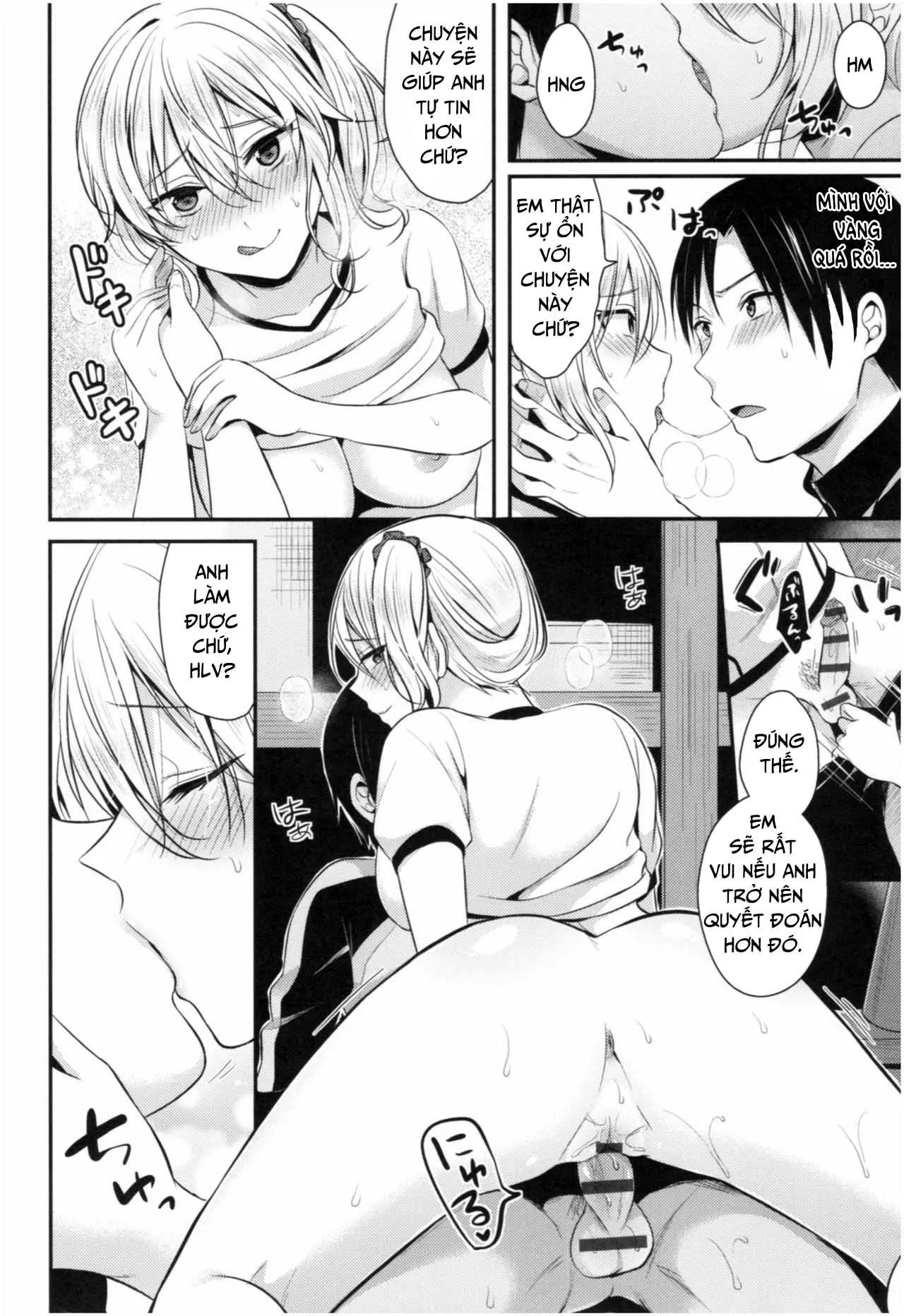 HentaiVN.net - Ảnh 21 - Joshi Rikujoubu Harem Training [Girls' Athletics Club Harem Training] - Chap 1