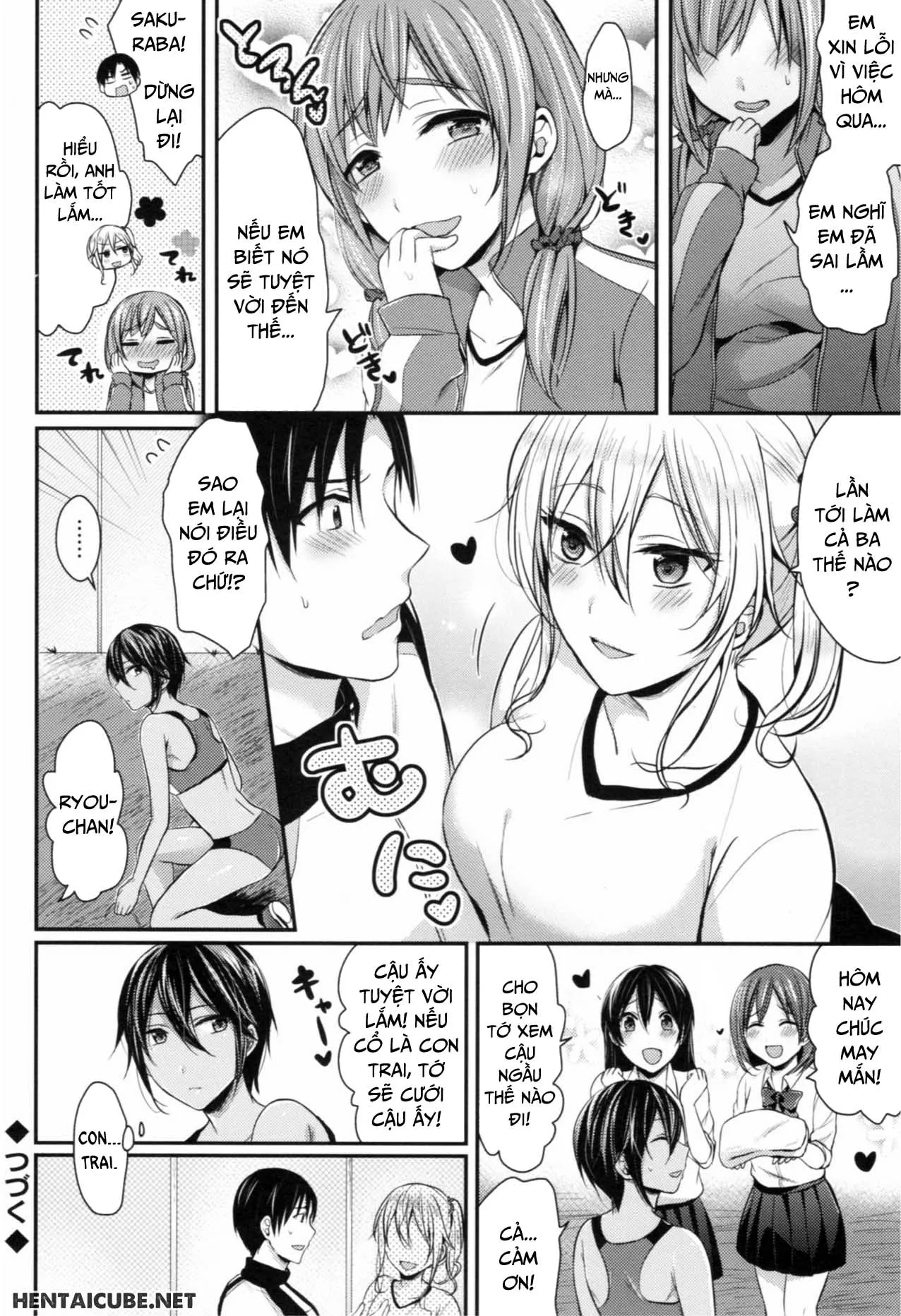 HentaiVN.net - Ảnh 25 - Joshi Rikujoubu Harem Training [Girls' Athletics Club Harem Training] - Chap 2