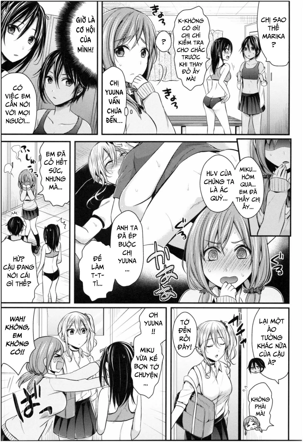 HentaiVN.net - Ảnh 4 - Joshi Rikujoubu Harem Training [Girls' Athletics Club Harem Training] - Chap 2