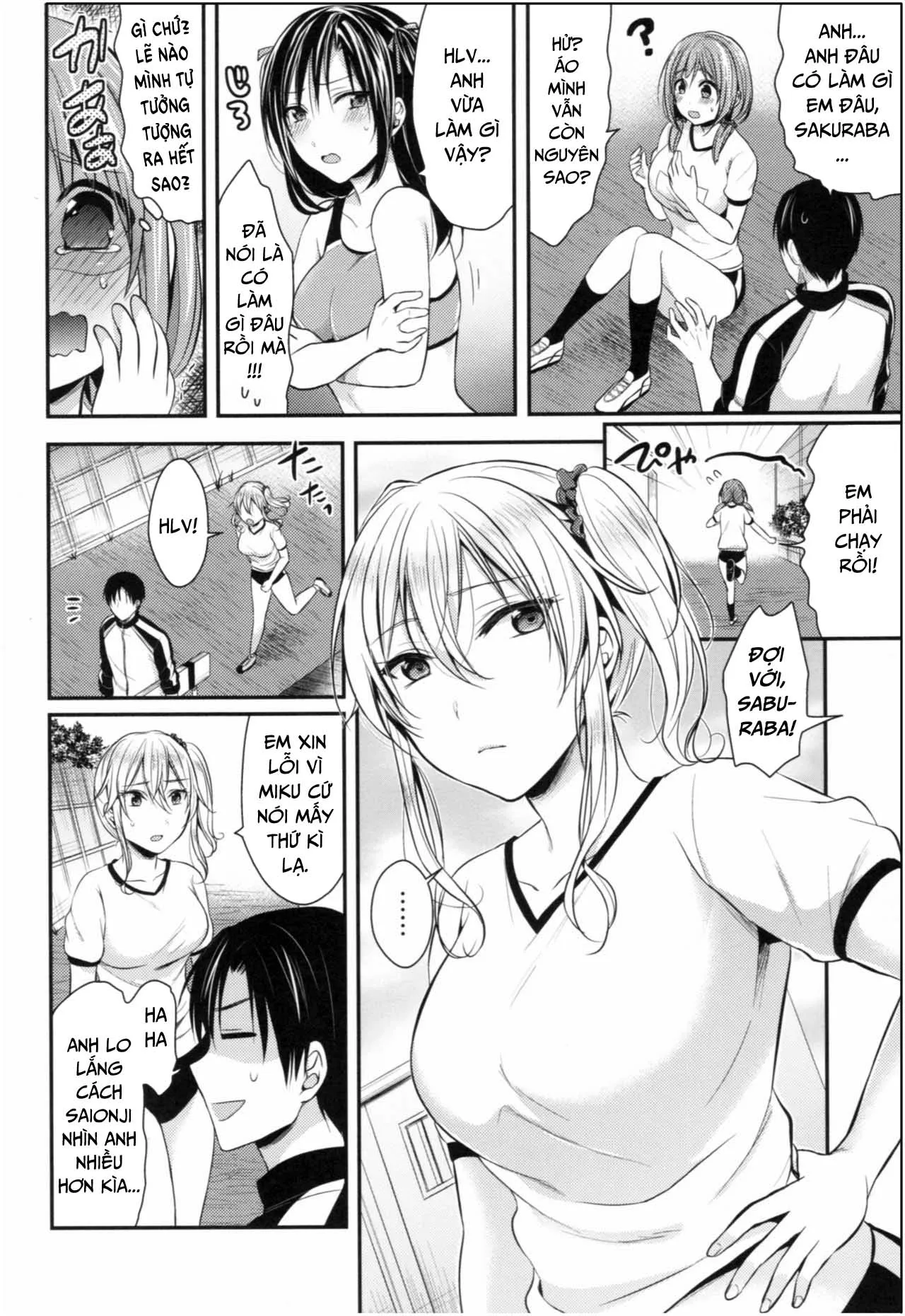 HentaiVN.net - Ảnh 7 - Joshi Rikujoubu Harem Training [Girls' Athletics Club Harem Training] - Chap 2
