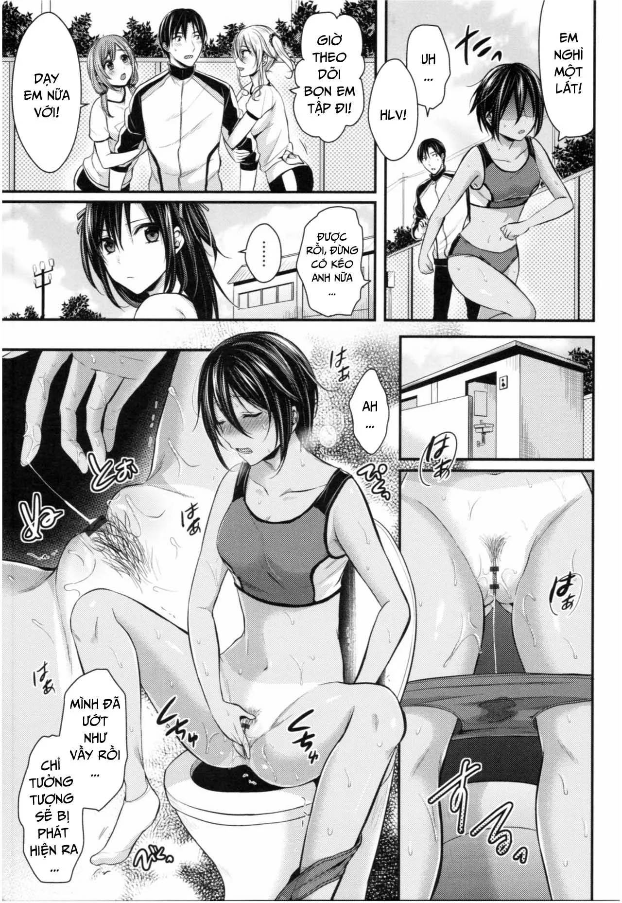 HentaiVN.net - Ảnh 12 - Joshi Rikujoubu Harem Training [Girls' Athletics Club Harem Training] - Chap 3