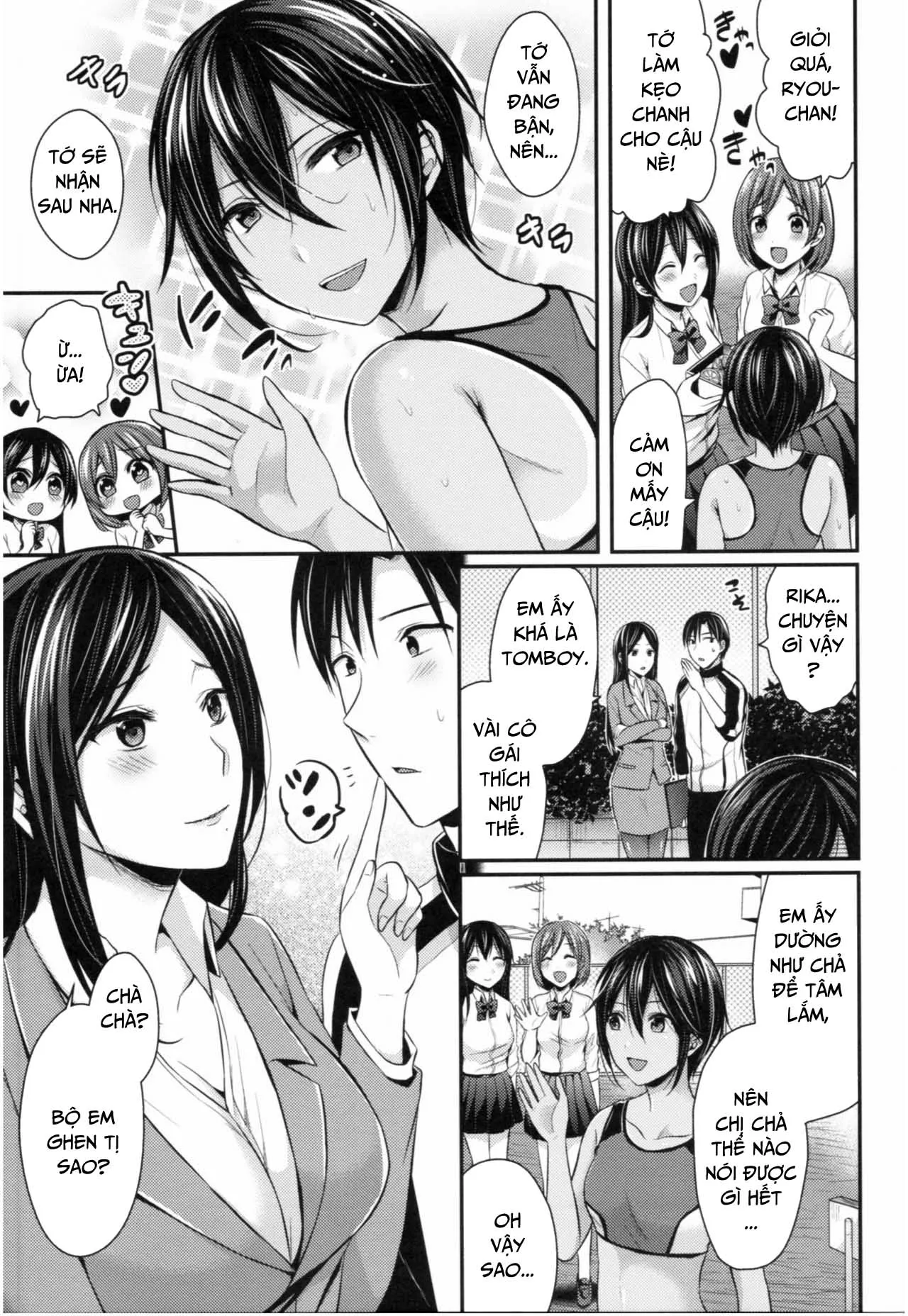 HentaiVN.net - Ảnh 4 - Joshi Rikujoubu Harem Training [Girls' Athletics Club Harem Training] - Chap 3