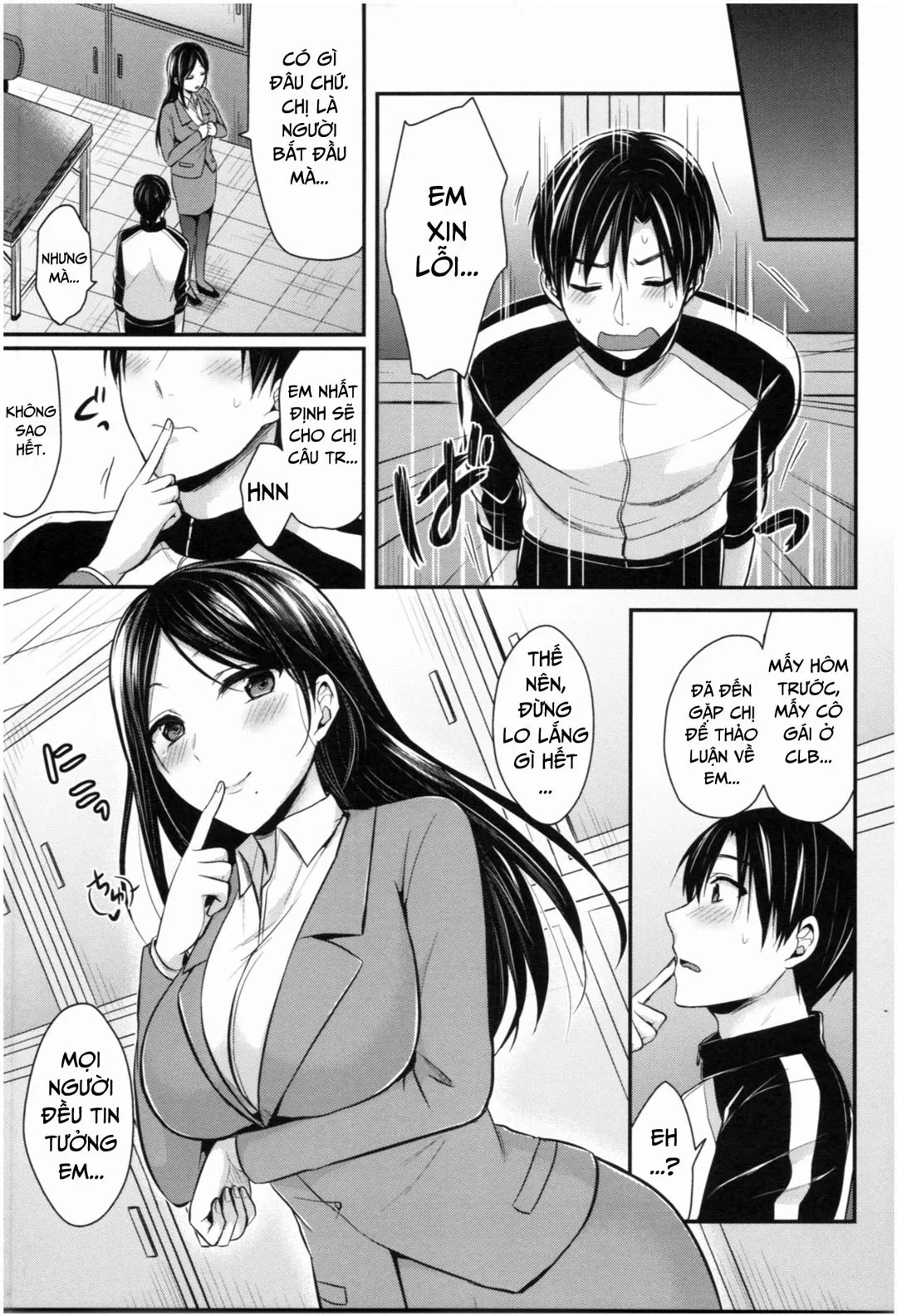 HentaiVN.net - Ảnh 23 - Joshi Rikujoubu Harem Training [Girls' Athletics Club Harem Training] - Chap 4