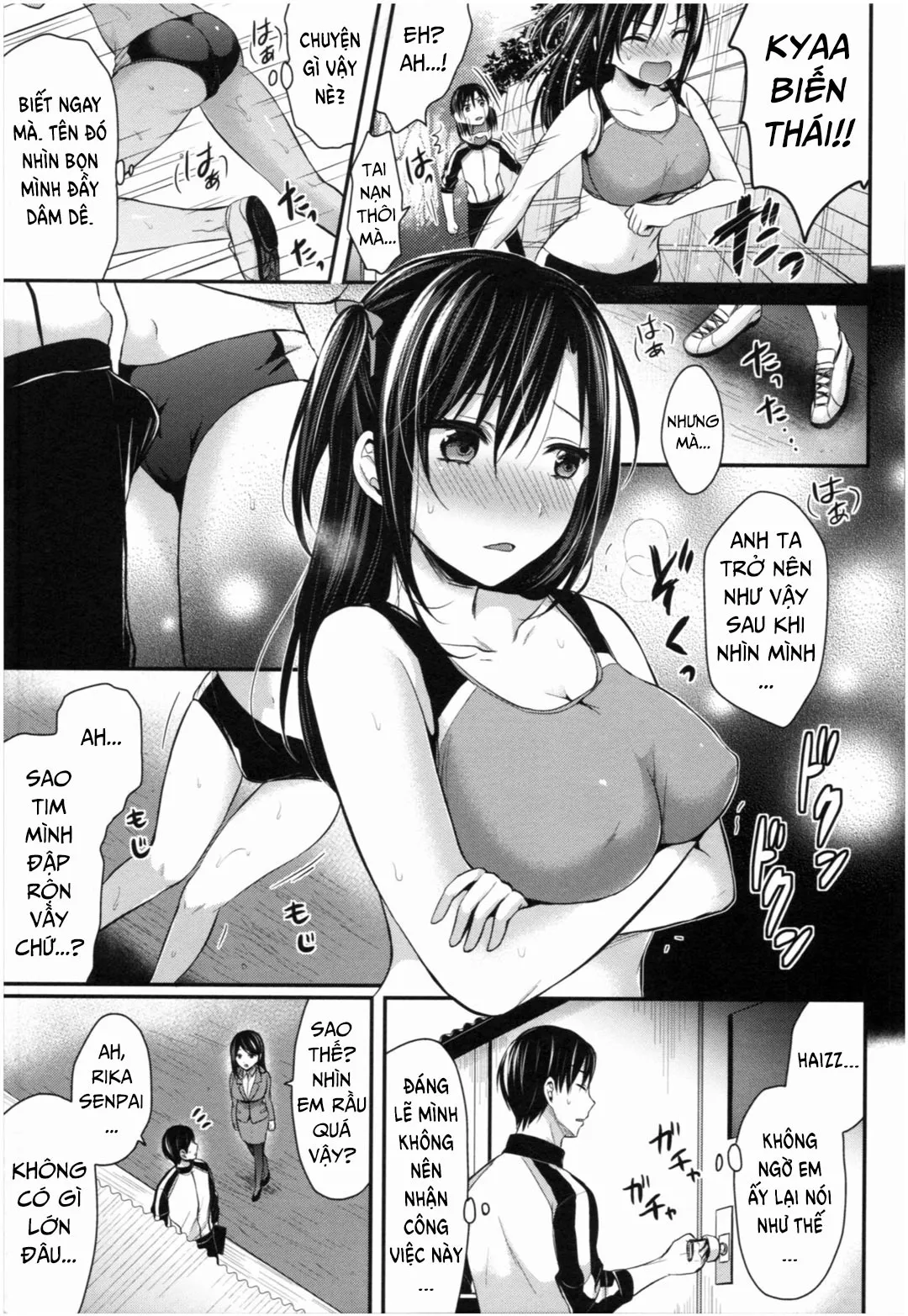 HentaiVN.net - Ảnh 5 - Joshi Rikujoubu Harem Training [Girls' Athletics Club Harem Training] - Chap 4