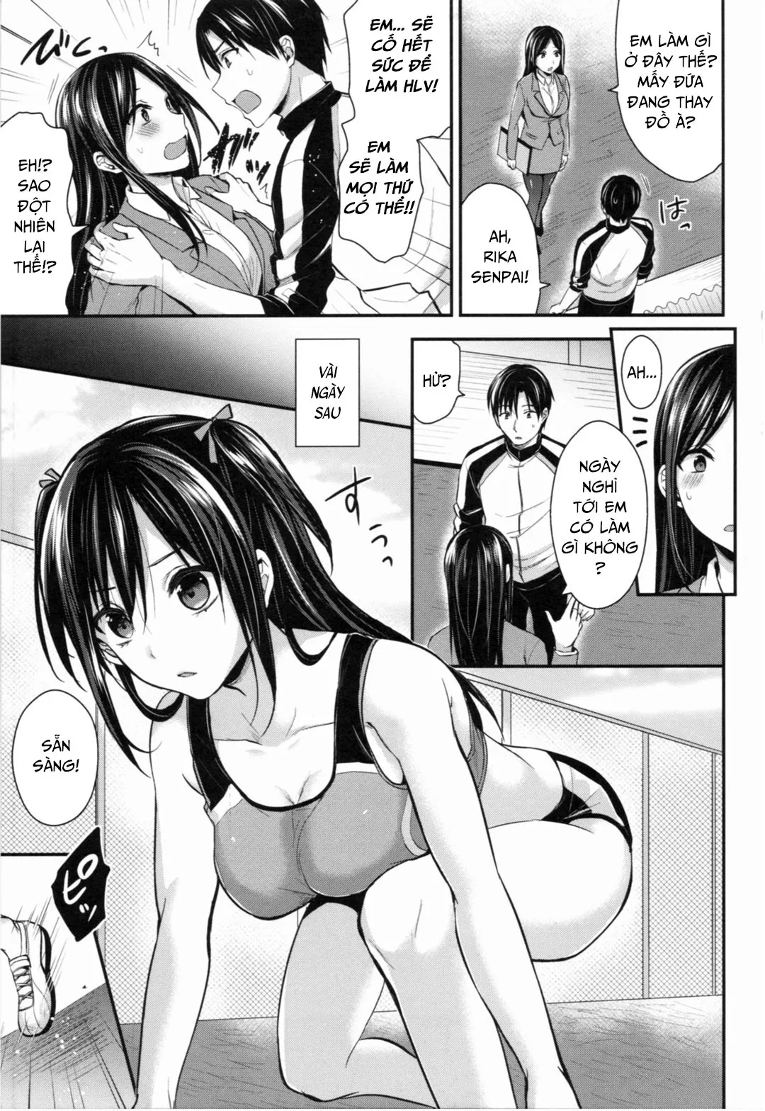 HentaiVN.net - Ảnh 4 - Joshi Rikujoubu Harem Training [Girls' Athletics Club Harem Training] - Chap 6