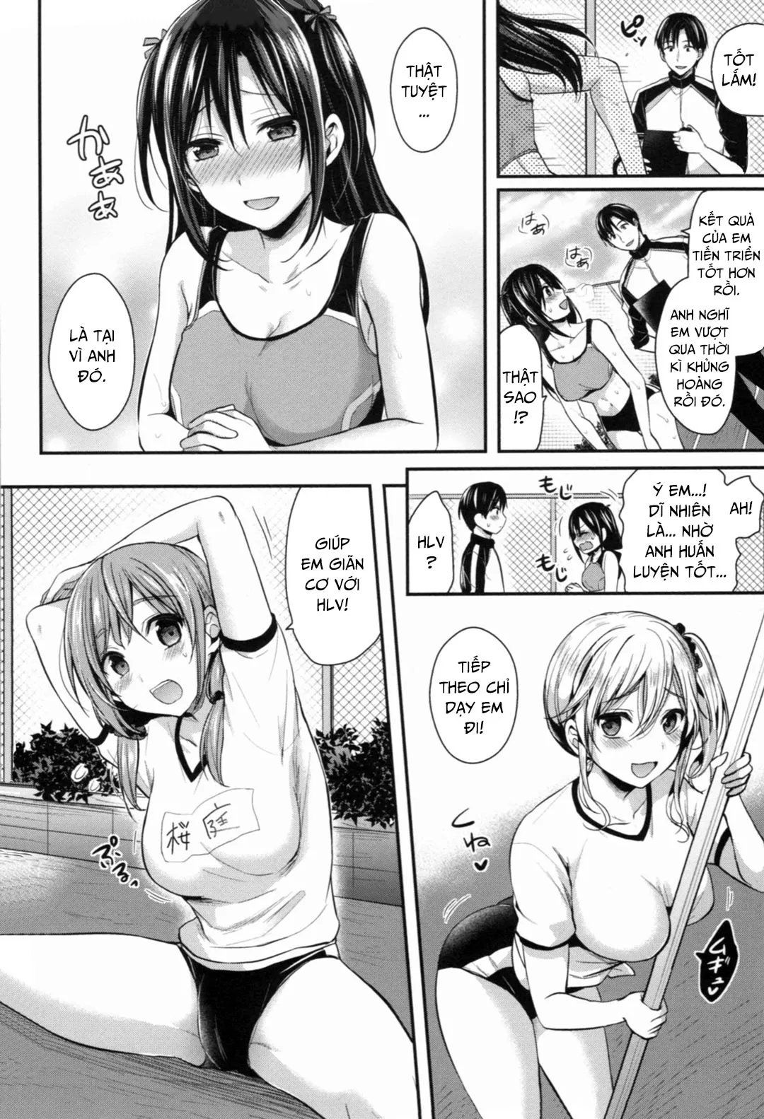 HentaiVN.net - Ảnh 5 - Joshi Rikujoubu Harem Training [Girls' Athletics Club Harem Training] - Chap 6