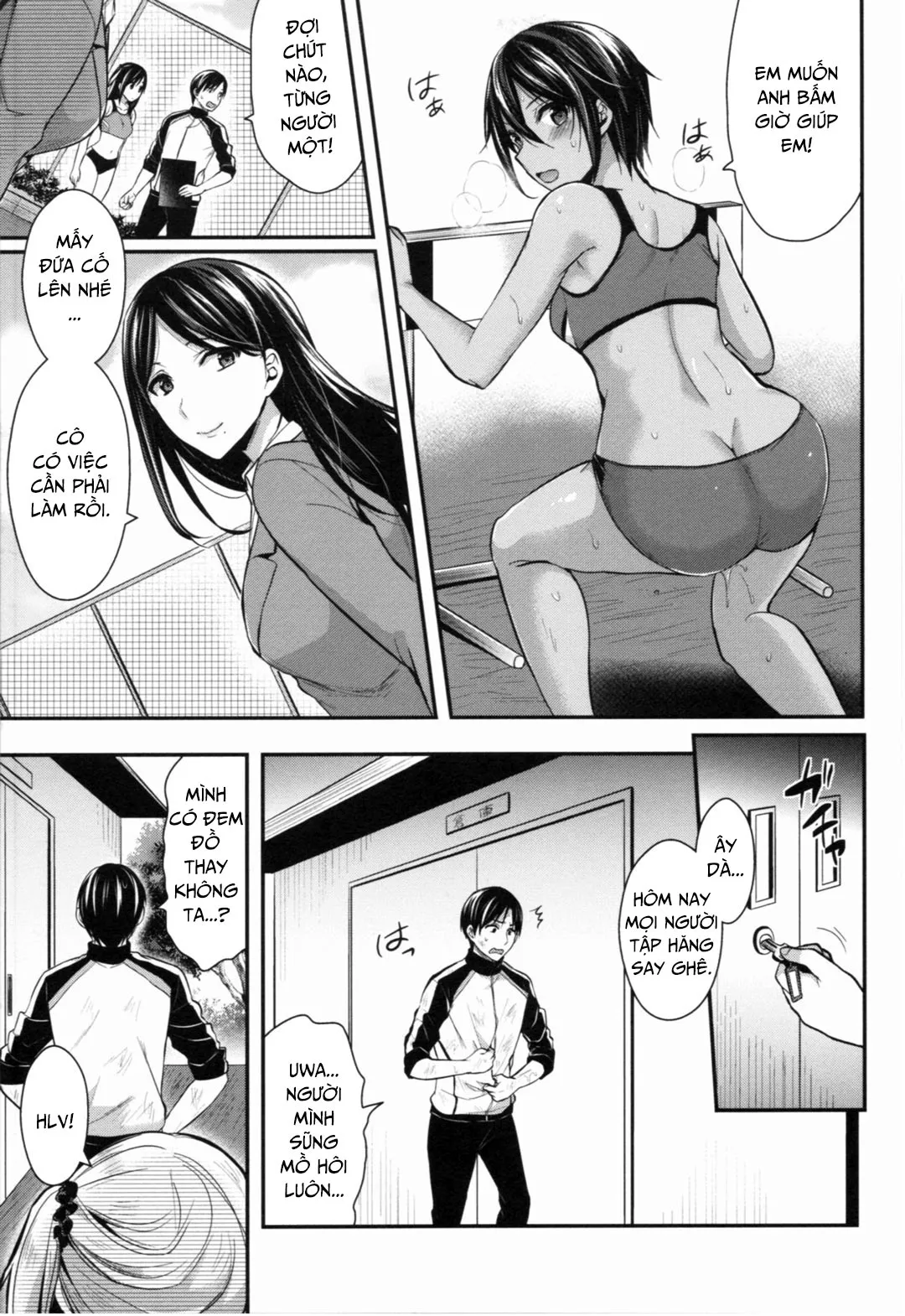 HentaiVN.net - Ảnh 6 - Joshi Rikujoubu Harem Training [Girls' Athletics Club Harem Training] - Chap 6
