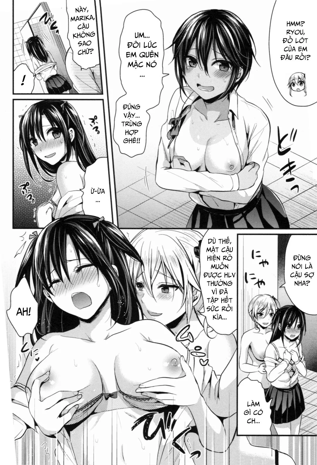 HentaiVN.net - Ảnh 9 - Joshi Rikujoubu Harem Training [Girls' Athletics Club Harem Training] - Chap 6