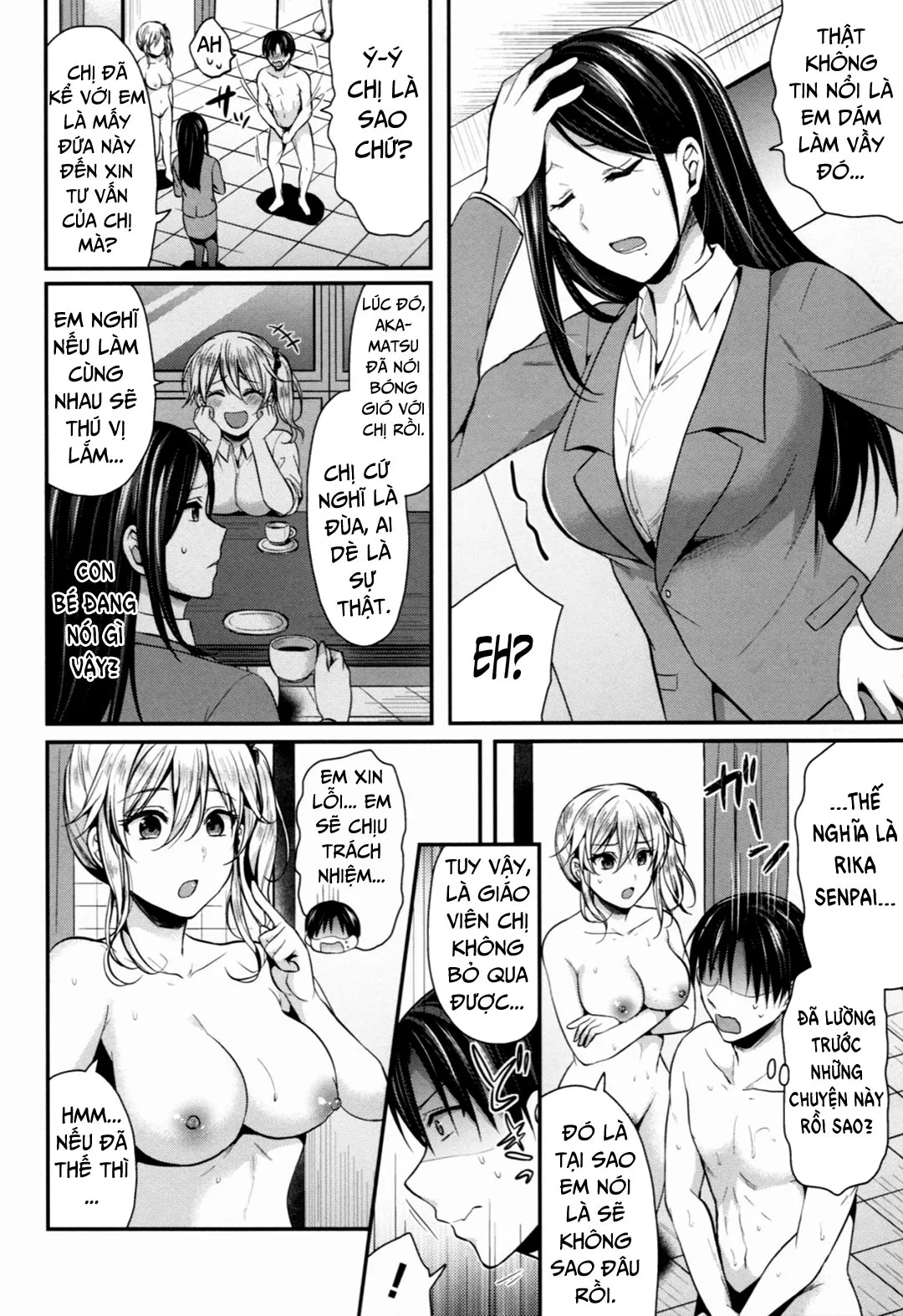 HentaiVN.net - Ảnh 7 - Joshi Rikujoubu Harem Training [Girls' Athletics Club Harem Training] - Chap 7