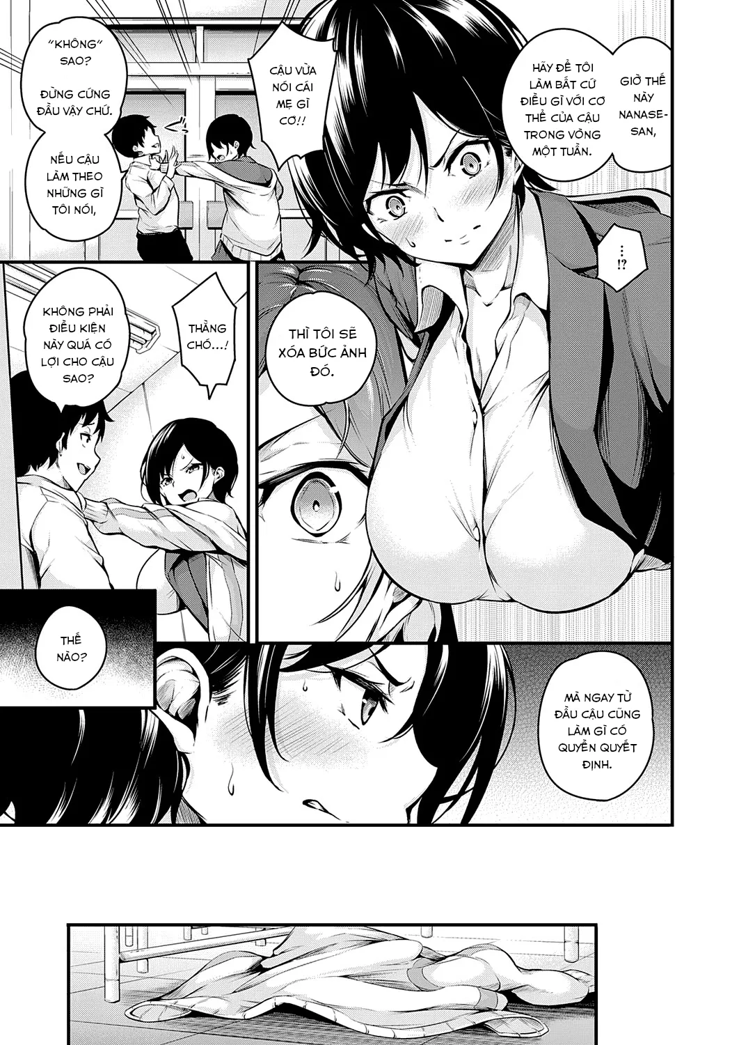 HentaiVN.net - Ảnh 8 - Làm thế nào để biến cô nàng tomboy trở thành một người phụ nữ [Kanojo ga Mesu ni Natta Hi; The Day She Becomes A Woman; 彼女がメスになった日] - Oneshot