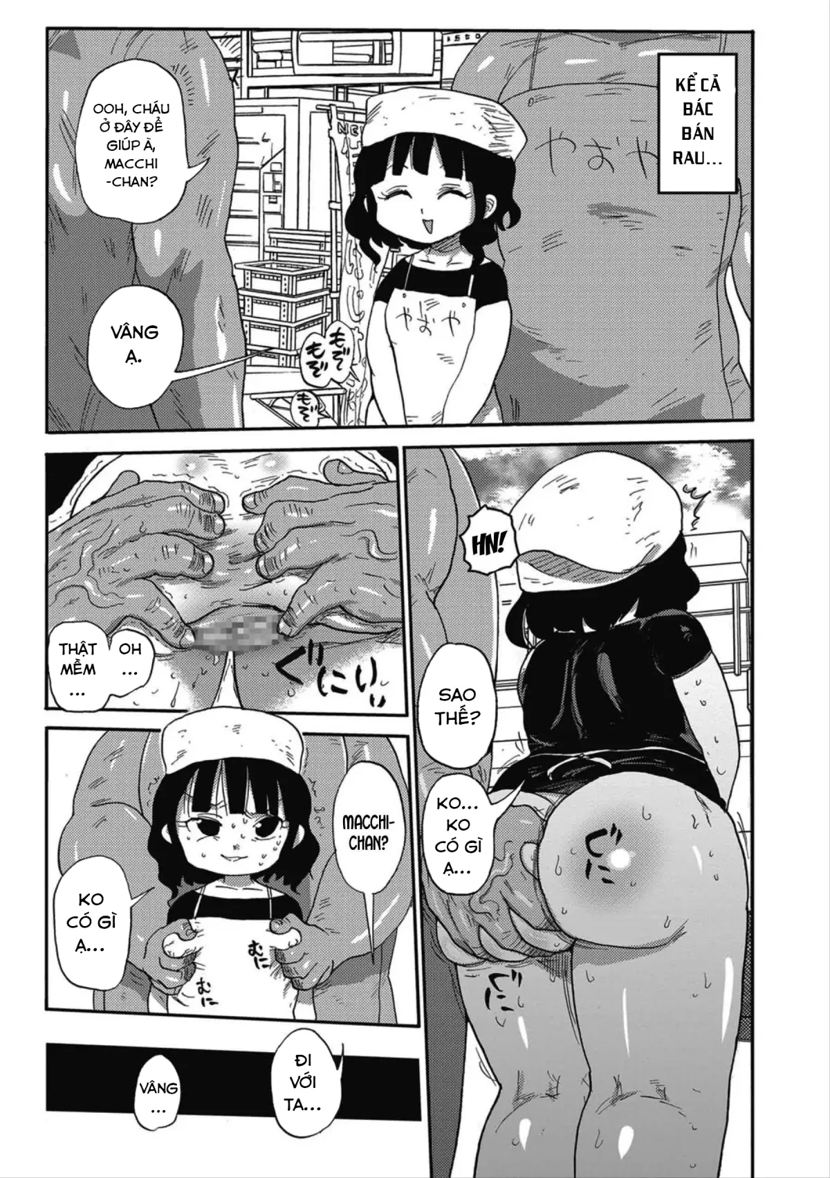 HentaiVN.net - Ảnh 10 - Cô bé bán dâm [Match Uri No Machiko-Chan; Machiko-Chan, The Little Match Girl] - Oneshot