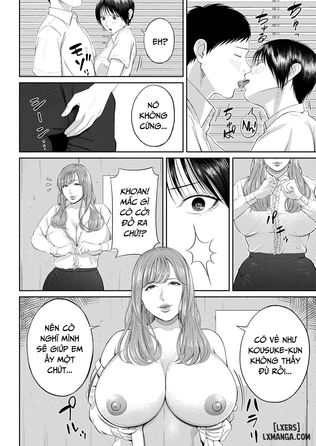 HentaiVN.net - Ảnh 27 - Căn phòng của khoái cảm [Senjou No Misshitsu; The Honey Room Of Sensation] - Oneshot