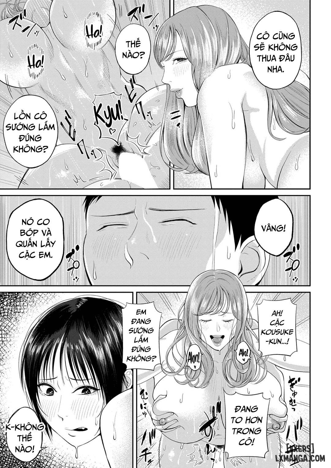 HentaiVN.net - Ảnh 36 - Căn phòng của khoái cảm [Senjou No Misshitsu; The Honey Room Of Sensation] - Oneshot