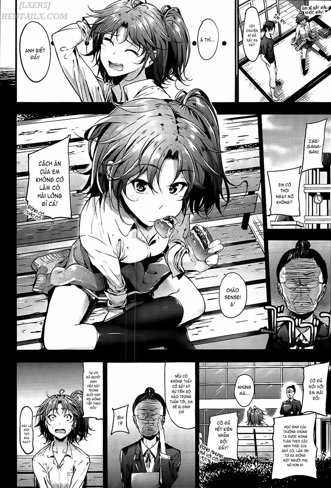 HentaiVN.net - Ảnh 5 - Sunao Ni Narenai! - Chap 2