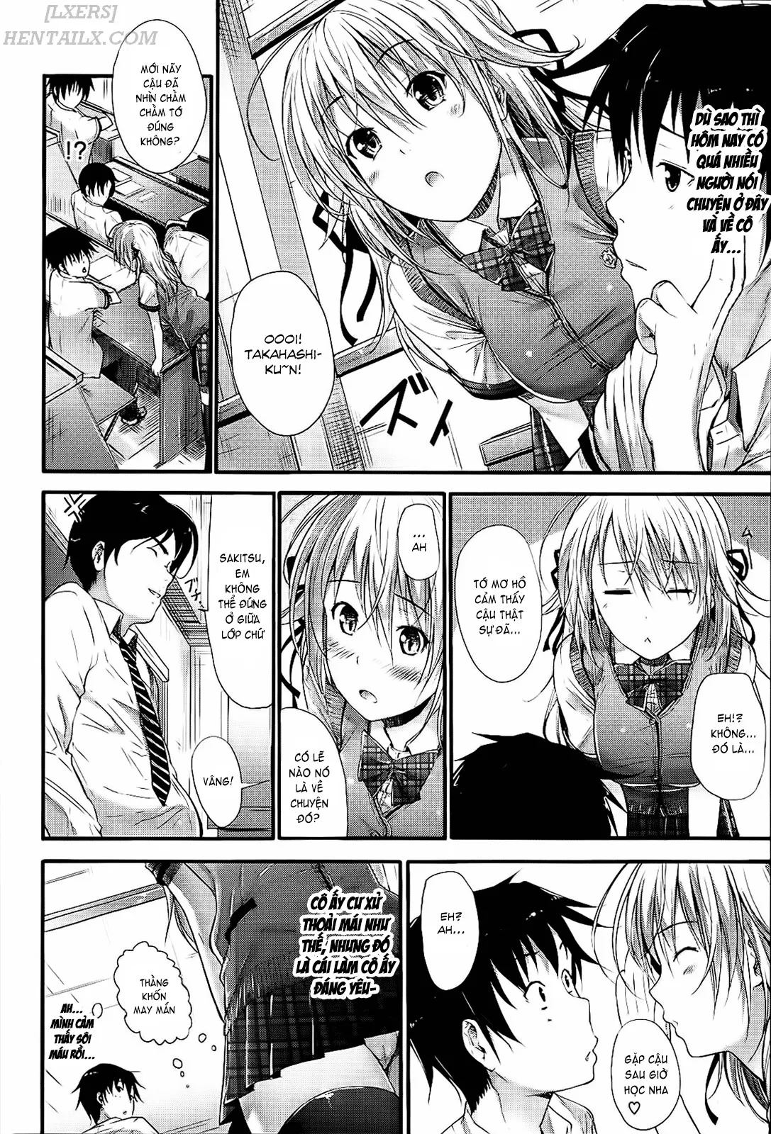 HentaiVN.net - Ảnh 5 - Sunao Ni Narenai! - Chap 8
