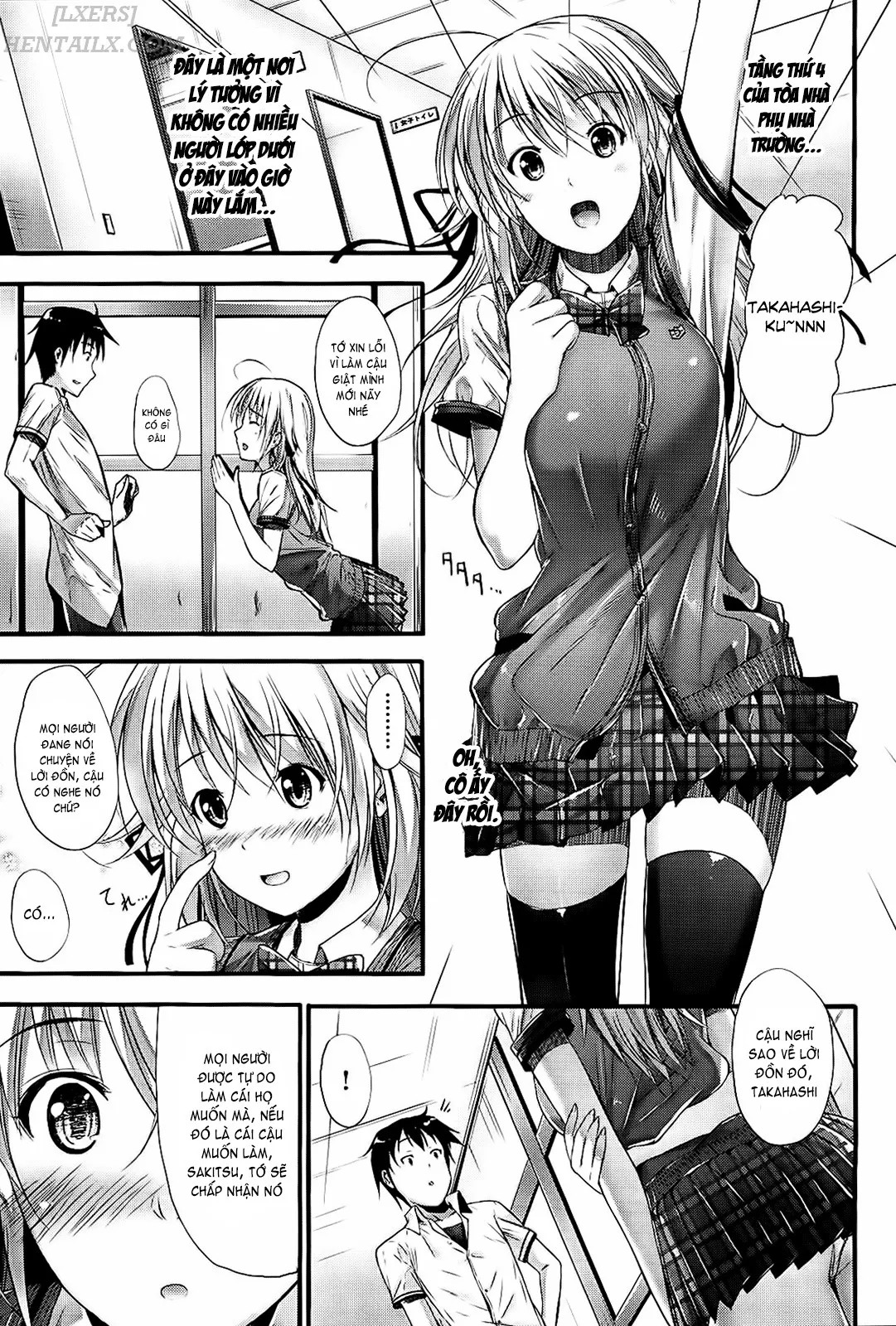HentaiVN.net - Ảnh 6 - Sunao Ni Narenai! - Chap 8