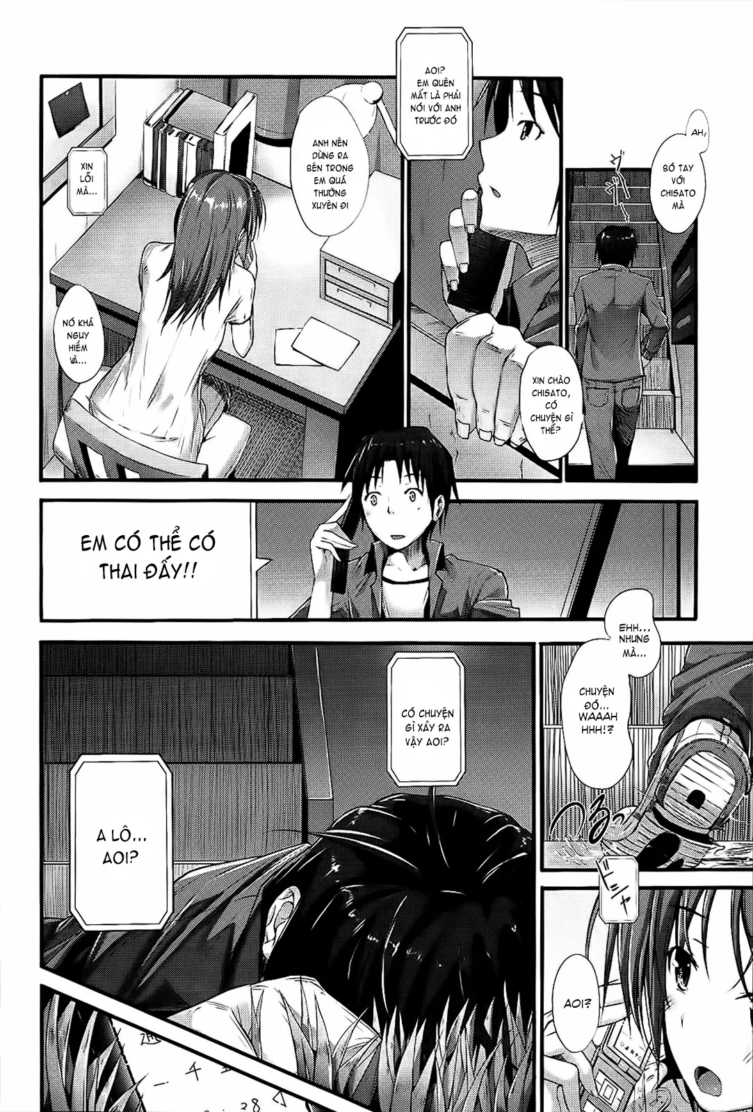 HentaiVN.net - Ảnh 5 - Sunao Ni Narenai! - Chap 10