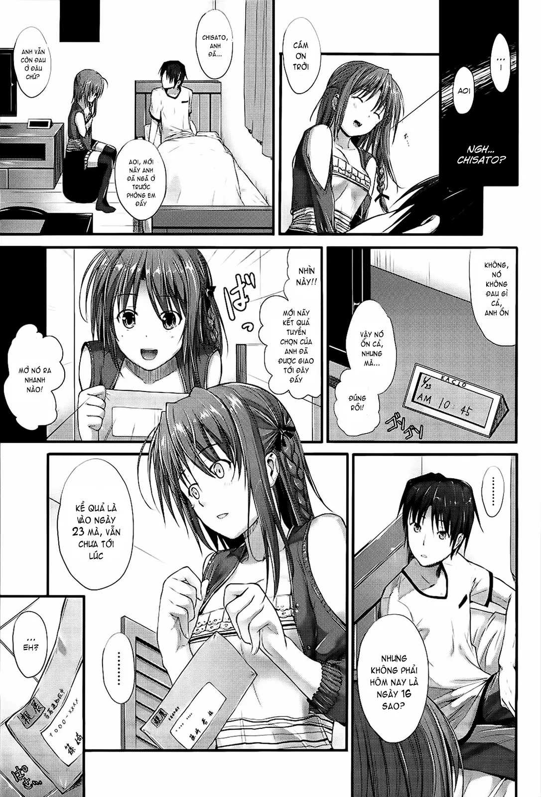 HentaiVN.net - Ảnh 6 - Sunao Ni Narenai! - Chap 10