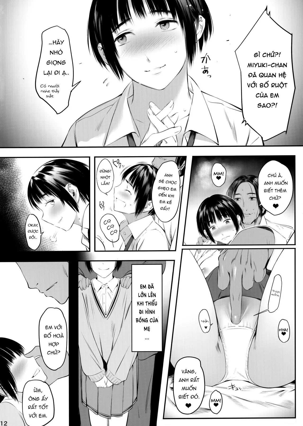 HentaiVN.net - Ảnh 13 - Tiếng Gọi Đồng Tiền [Okozukai Kasegi no Amai Koe | The Seductive Voice Of Money Made On The Side] - Chap 2 - Câu chuyện đằng sau một con phò non
