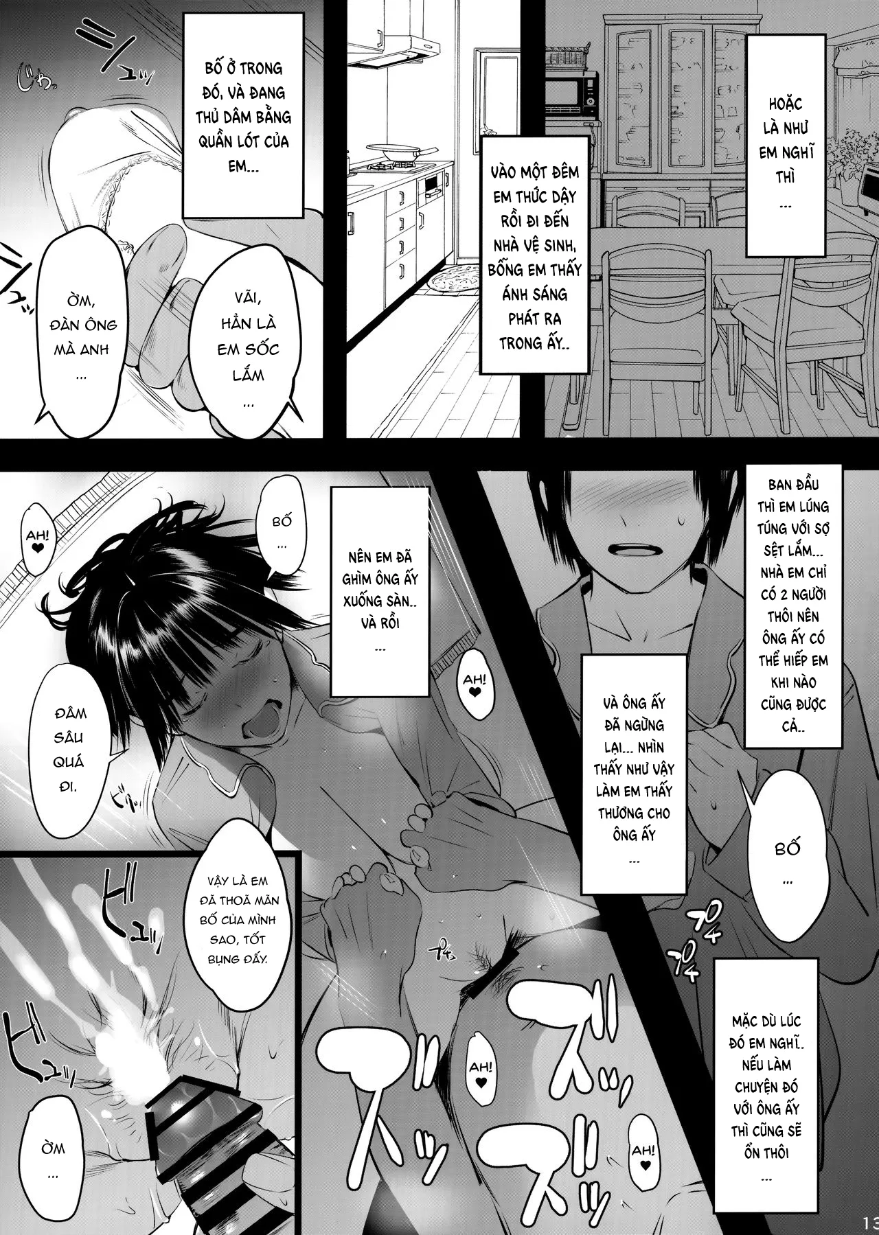 HentaiVN.net - Ảnh 14 - Tiếng Gọi Đồng Tiền [Okozukai Kasegi no Amai Koe | The Seductive Voice Of Money Made On The Side] - Chap 2 - Câu chuyện đằng sau một con phò non