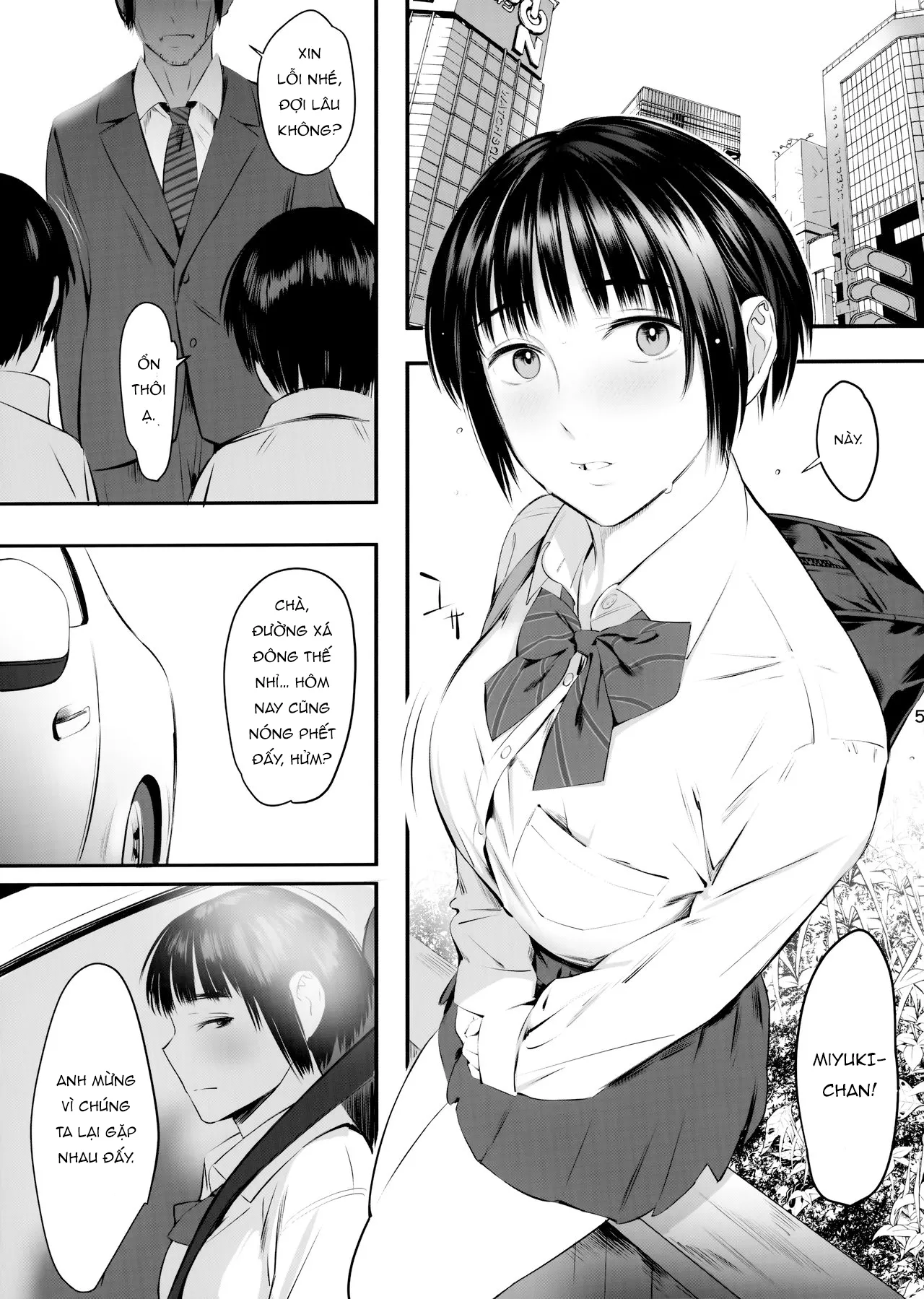 HentaiVN.net - Ảnh 6 - Tiếng Gọi Đồng Tiền [Okozukai Kasegi no Amai Koe | The Seductive Voice Of Money Made On The Side] - Chap 2 - Câu chuyện đằng sau một con phò non