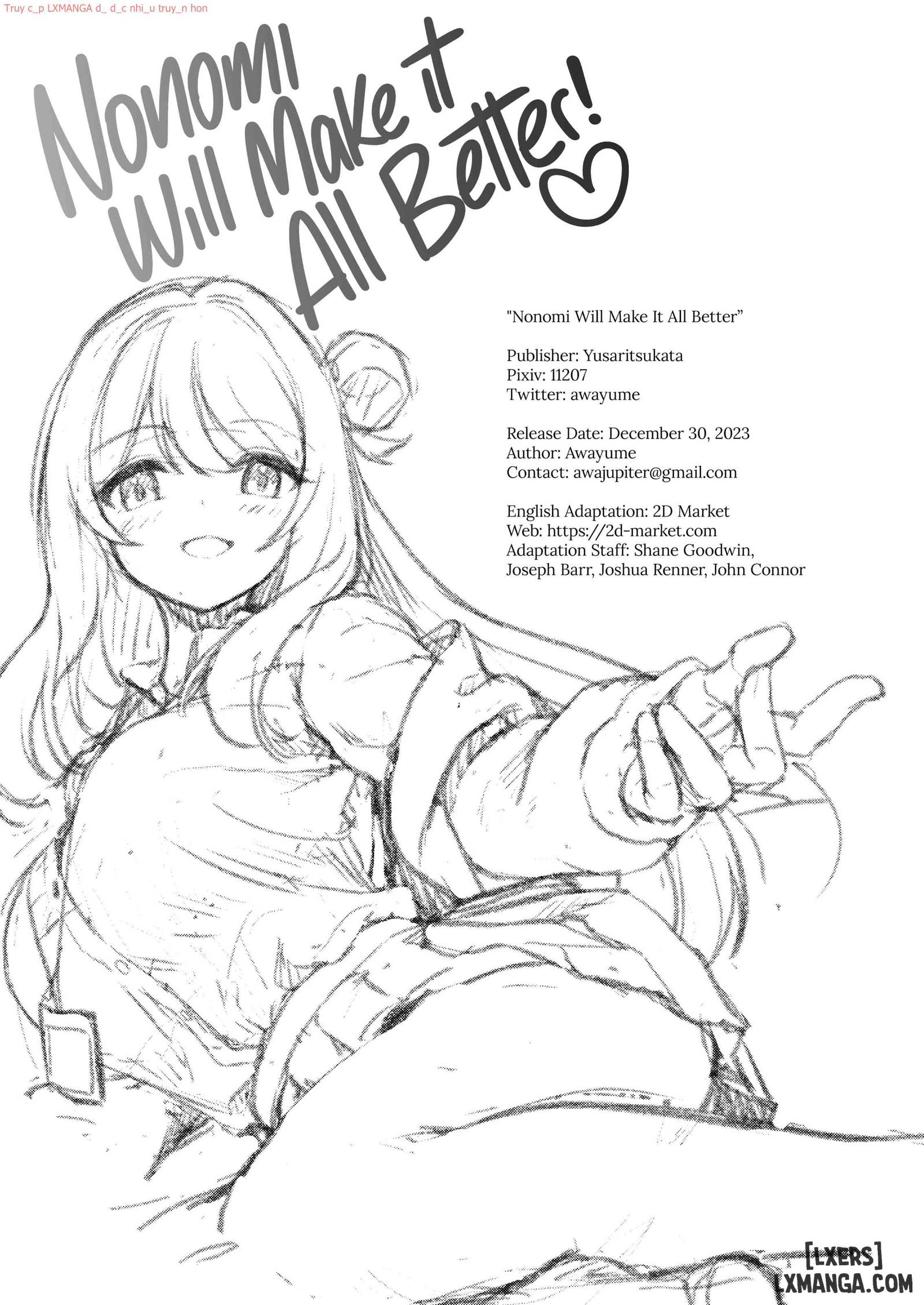 HentaiVN.net - Ảnh 25 - Nonomi Will Make It All Better - Oneshot