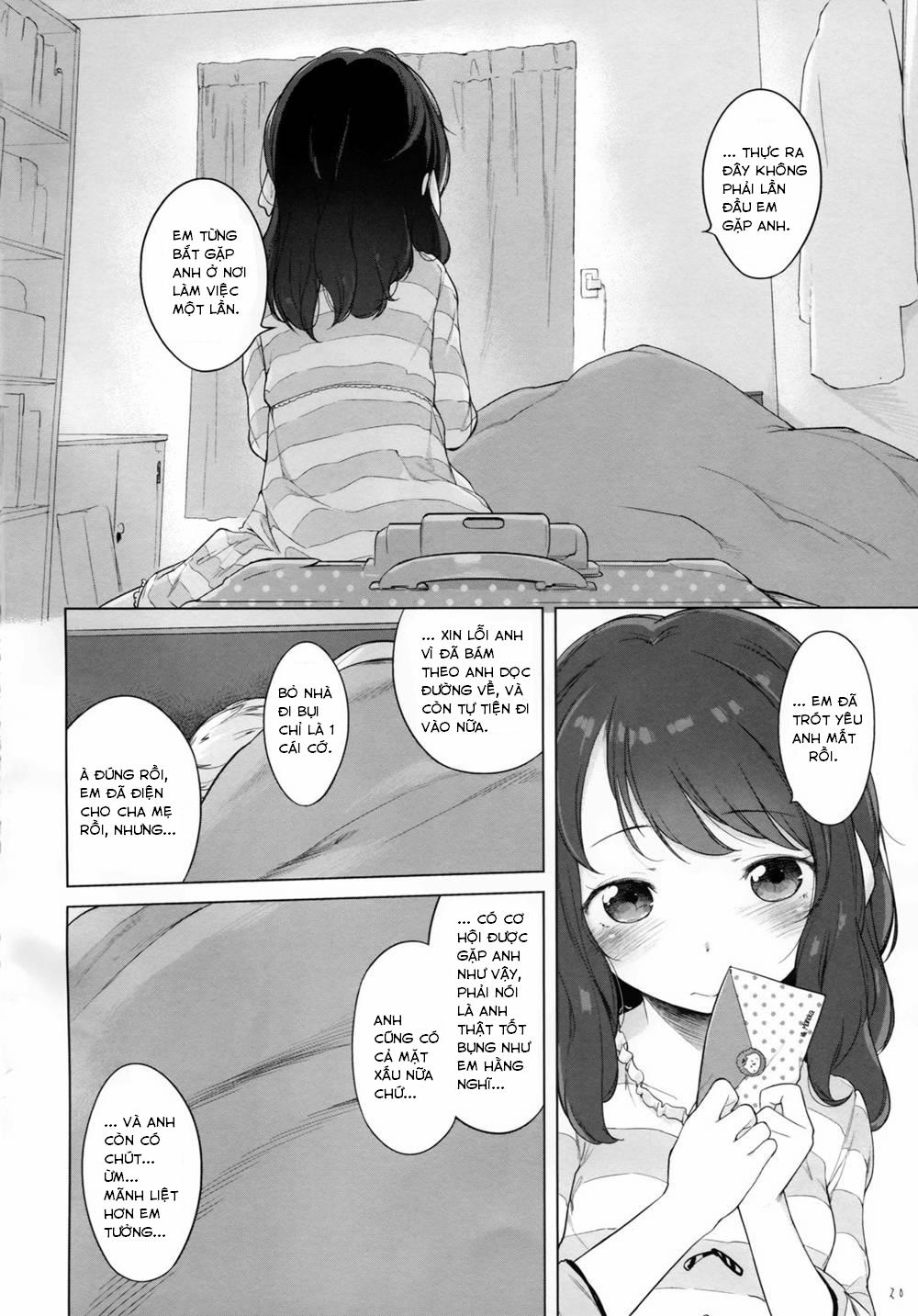 HentaiVN.net - Ảnh 19 - Xin hãy để em bên anh, đừng hỏi gì cả. [Nanimo Kikazu Ni Tometekudasai, Please Let Me Stay With You, No Questions Asked] - Oneshot