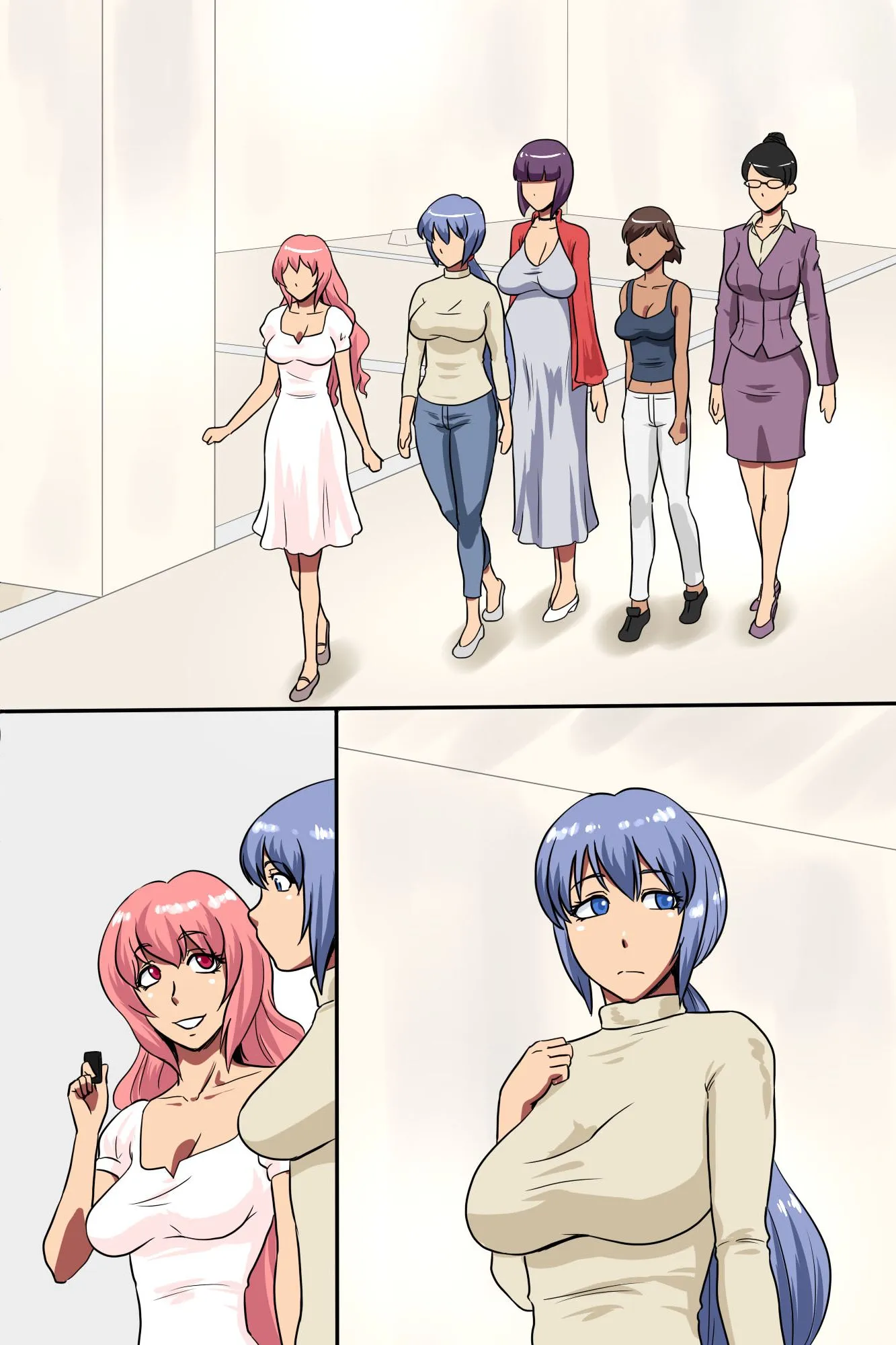 HentaiVN.net - Ảnh 10 - Hitozuma Kanrinin - Danchi ni Iru Hitozuma wa Zenin Ore ga Kanri Suru [Manager's Housewives - All the Women in This Apartment Building Are Mine] - Artist CG