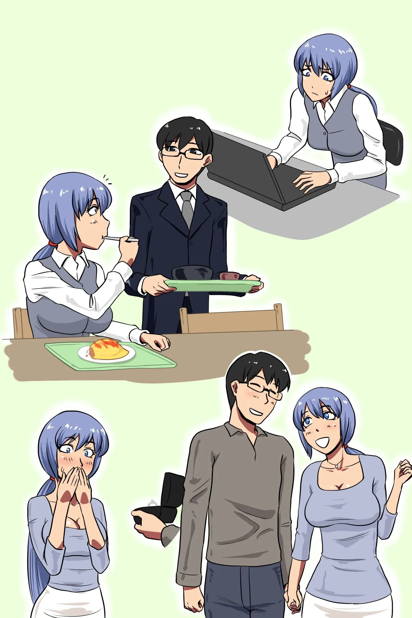 HentaiVN.net - Ảnh 4 - Hitozuma Kanrinin - Danchi ni Iru Hitozuma wa Zenin Ore ga Kanri Suru [Manager's Housewives - All the Women in This Apartment Building Are Mine] - Artist CG