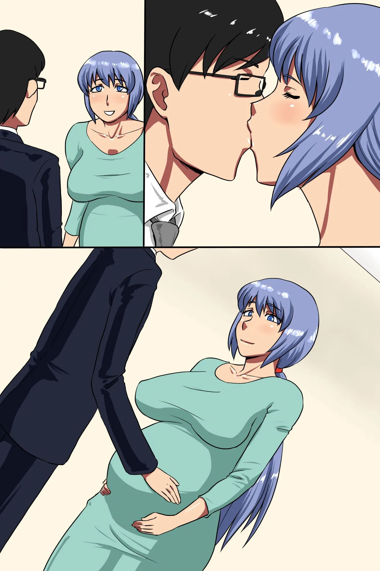 HentaiVN.net - Ảnh 46 - Hitozuma Kanrinin - Danchi ni Iru Hitozuma wa Zenin Ore ga Kanri Suru [Manager's Housewives - All the Women in This Apartment Building Are Mine] - Artist CG