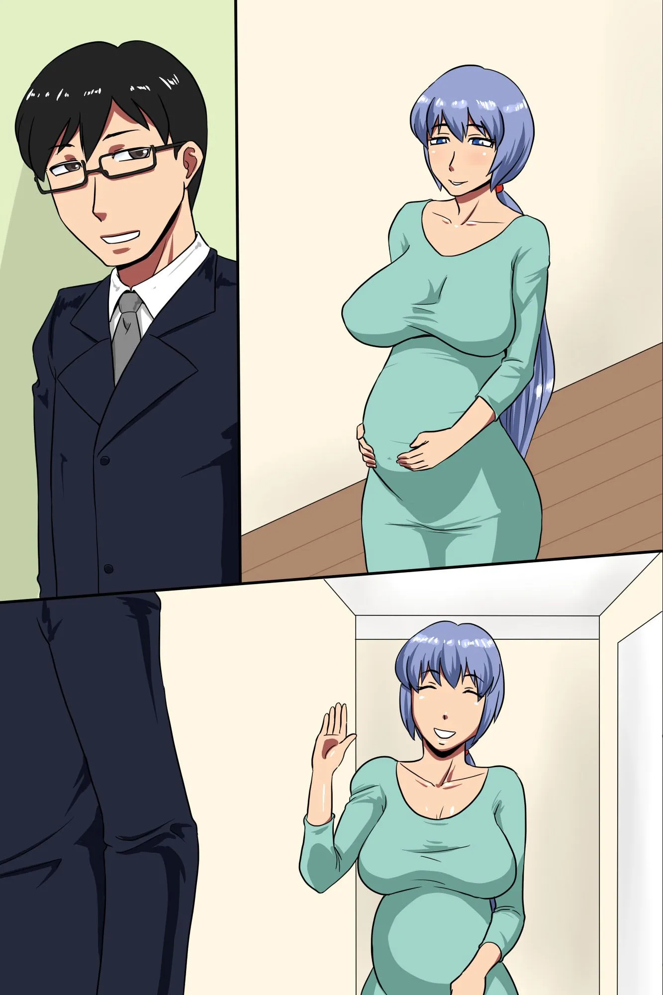 HentaiVN.net - Ảnh 47 - Hitozuma Kanrinin - Danchi ni Iru Hitozuma wa Zenin Ore ga Kanri Suru [Manager's Housewives - All the Women in This Apartment Building Are Mine] - Artist CG