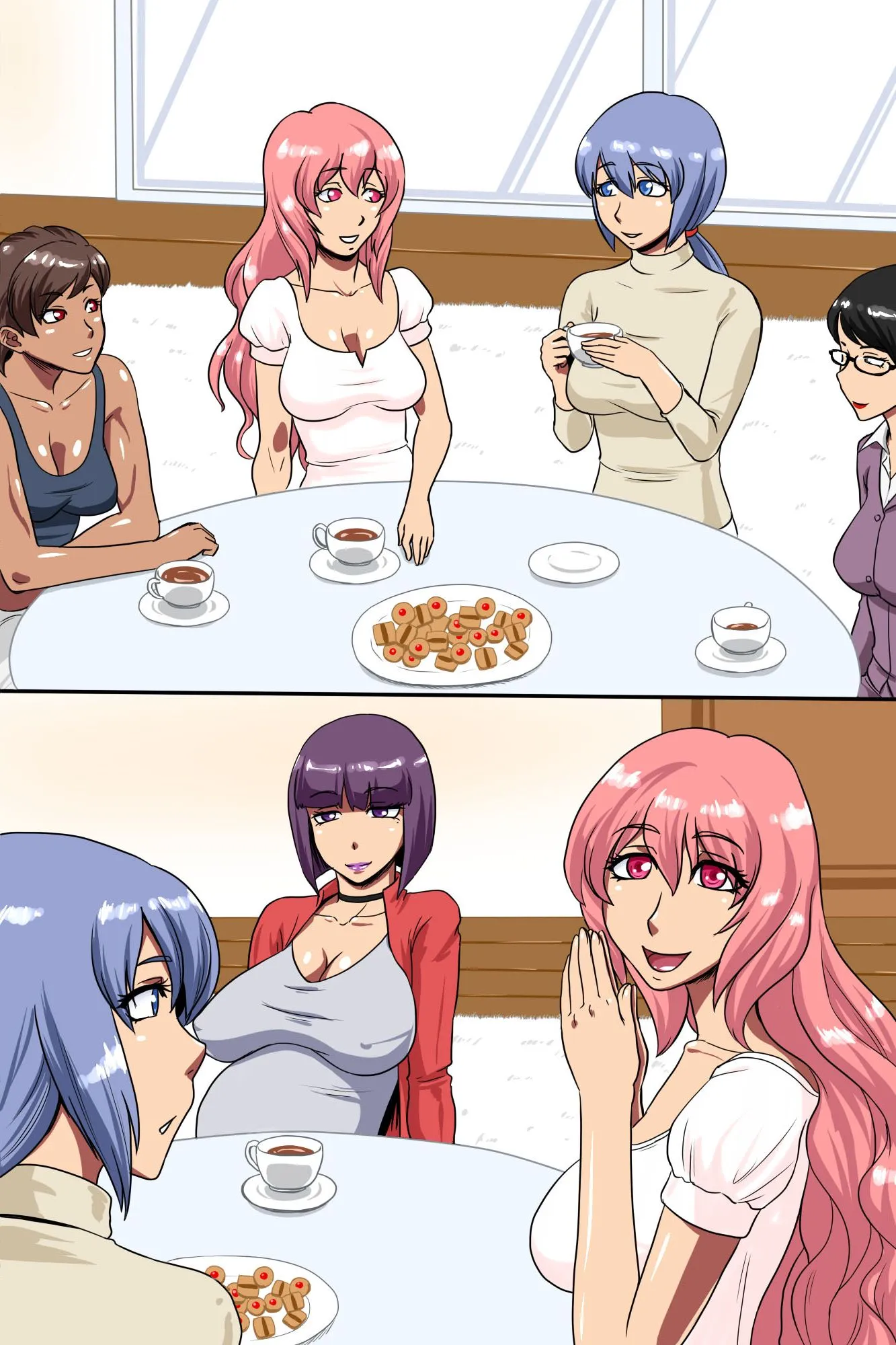 HentaiVN.net - Ảnh 8 - Hitozuma Kanrinin - Danchi ni Iru Hitozuma wa Zenin Ore ga Kanri Suru [Manager's Housewives - All the Women in This Apartment Building Are Mine] - Artist CG