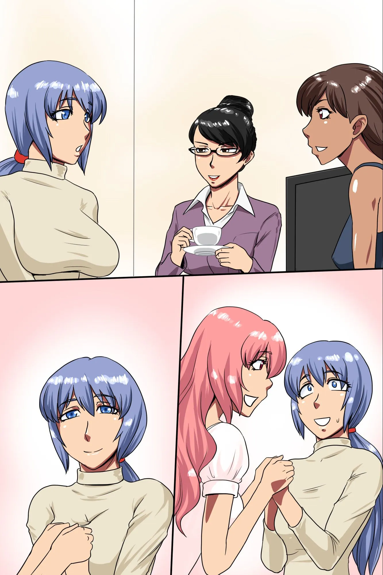 HentaiVN.net - Ảnh 9 - Hitozuma Kanrinin - Danchi ni Iru Hitozuma wa Zenin Ore ga Kanri Suru [Manager's Housewives - All the Women in This Apartment Building Are Mine] - Artist CG