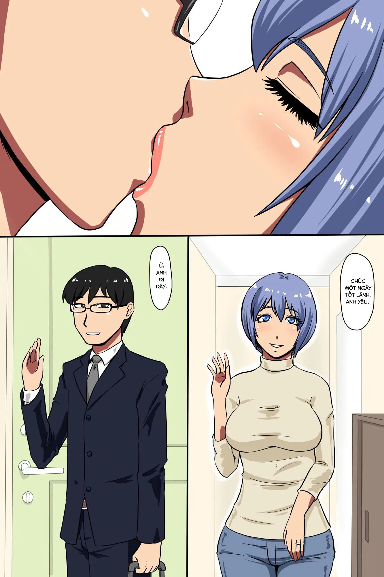 HentaiVN.net - Ảnh 3 - Hitozuma Kanrinin - Danchi ni Iru Hitozuma wa Zenin Ore ga Kanri Suru [Manager's Housewives - All the Women in This Apartment Building Are Mine] - Chap 1