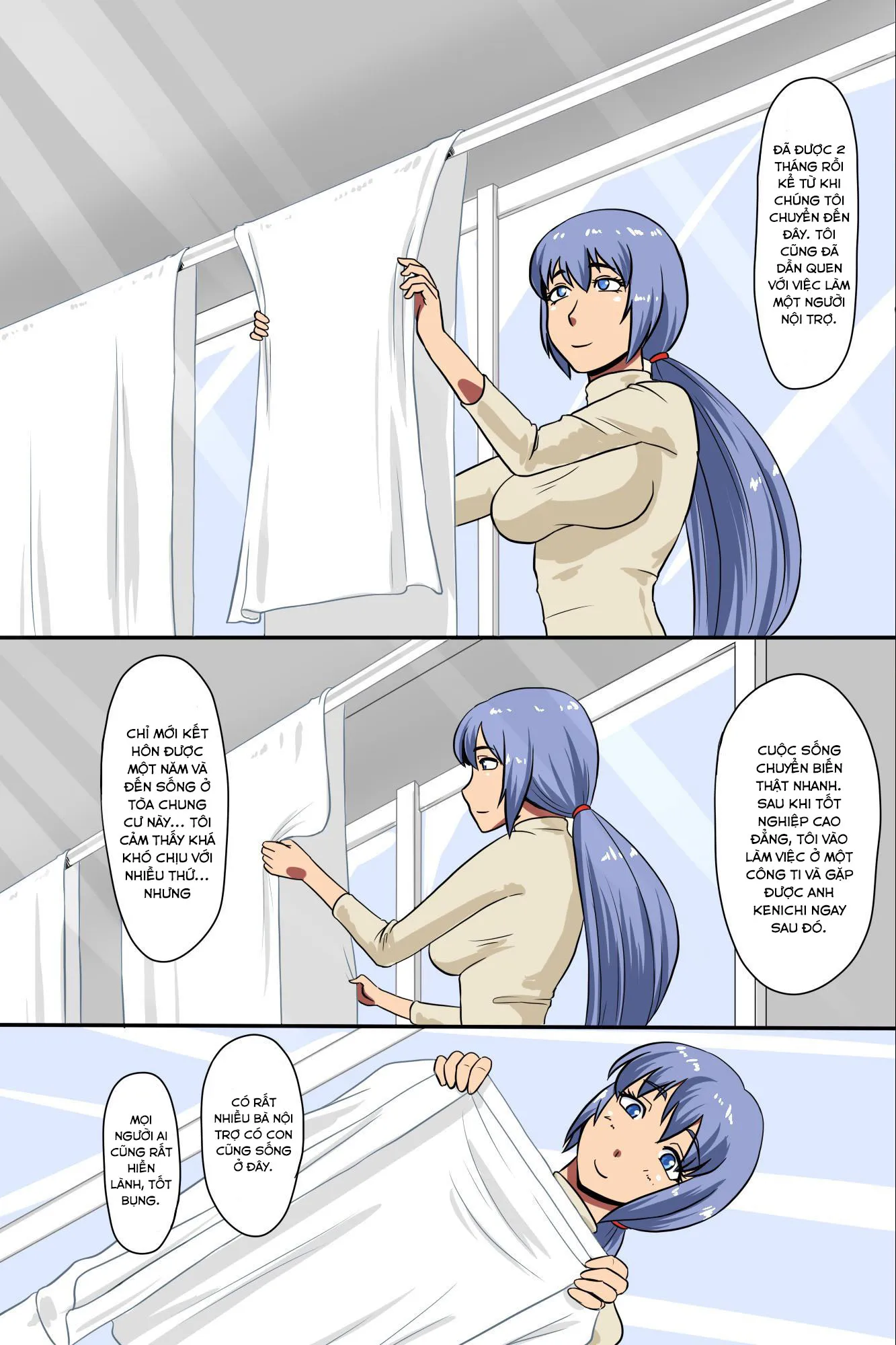 HentaiVN.net - Ảnh 4 - Hitozuma Kanrinin - Danchi ni Iru Hitozuma wa Zenin Ore ga Kanri Suru [Manager's Housewives - All the Women in This Apartment Building Are Mine] - Chap 1