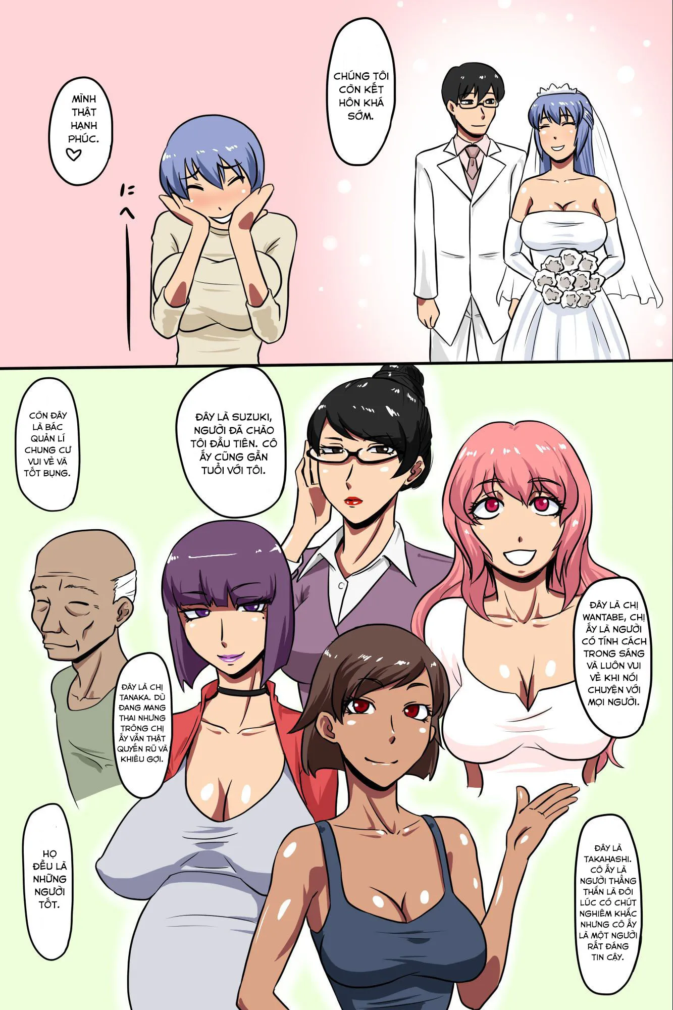 HentaiVN.net - Ảnh 6 - Hitozuma Kanrinin - Danchi ni Iru Hitozuma wa Zenin Ore ga Kanri Suru [Manager's Housewives - All the Women in This Apartment Building Are Mine] - Chap 1