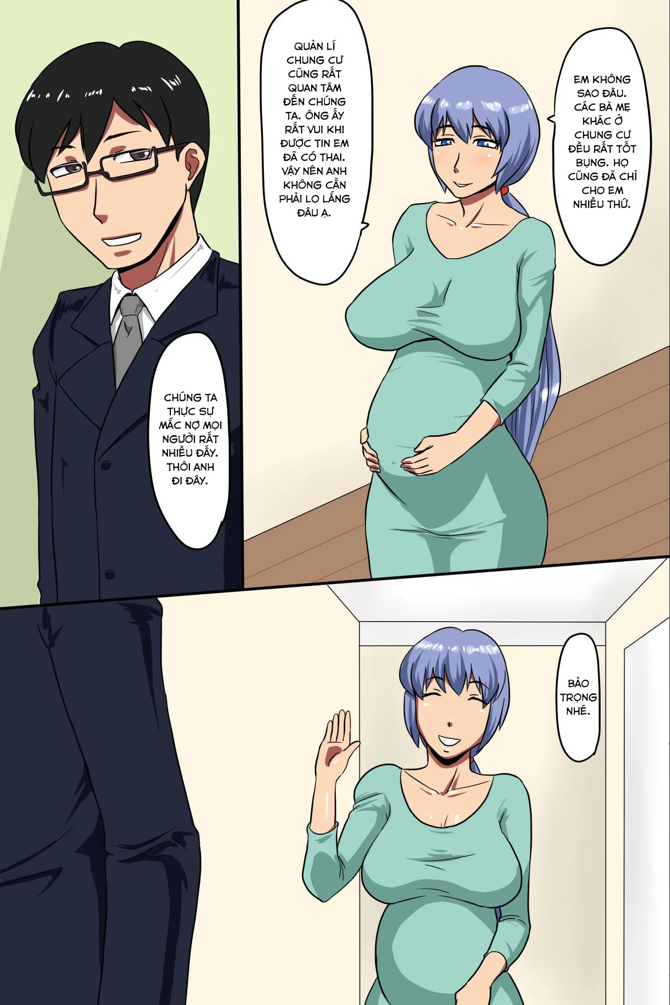 HentaiVN.net - Ảnh 23 - Hitozuma Kanrinin - Danchi ni Iru Hitozuma wa Zenin Ore ga Kanri Suru [Manager's Housewives - All the Women in This Apartment Building Are Mine] - Chap 2
