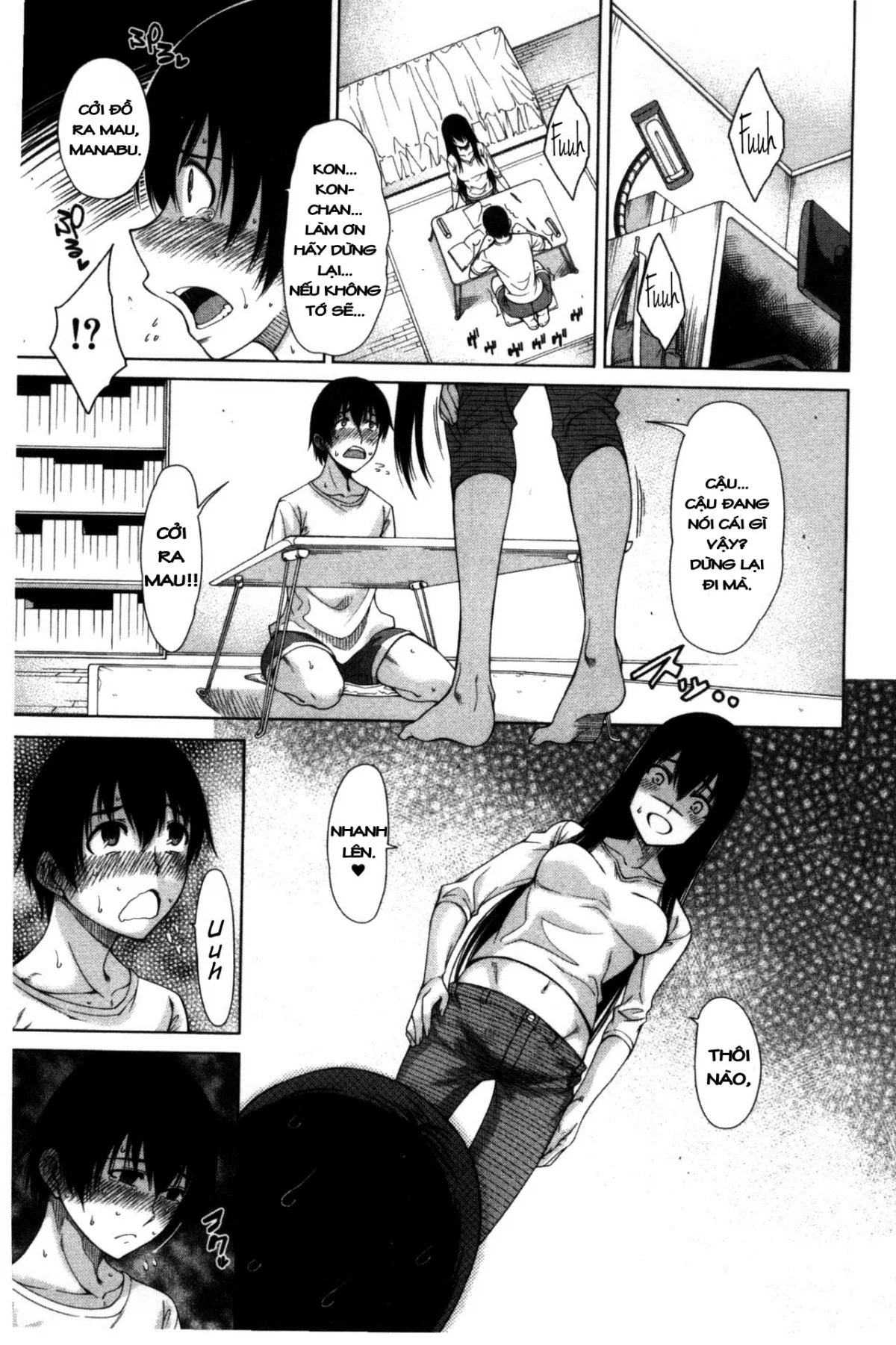 HentaiVN.net - Ảnh 11 - Osananajimi no Wagamama Sex [The Tyrant Next Door] - Chap 1