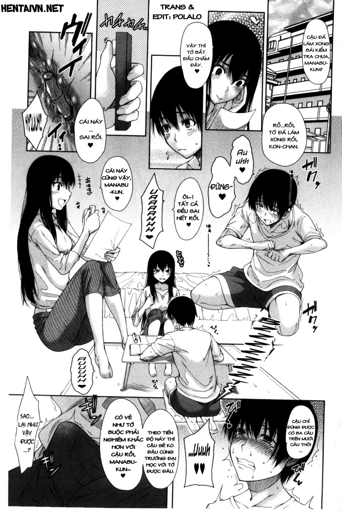 HentaiVN.net - Ảnh 5 - Osananajimi no Wagamama Sex [The Tyrant Next Door] - Chap 1
