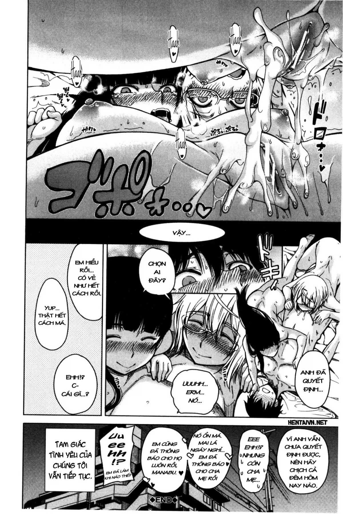 HentaiVN.net - Ảnh 41 - Osananajimi no Wagamama Sex [The Tyrant Next Door] - Chap 4 - END